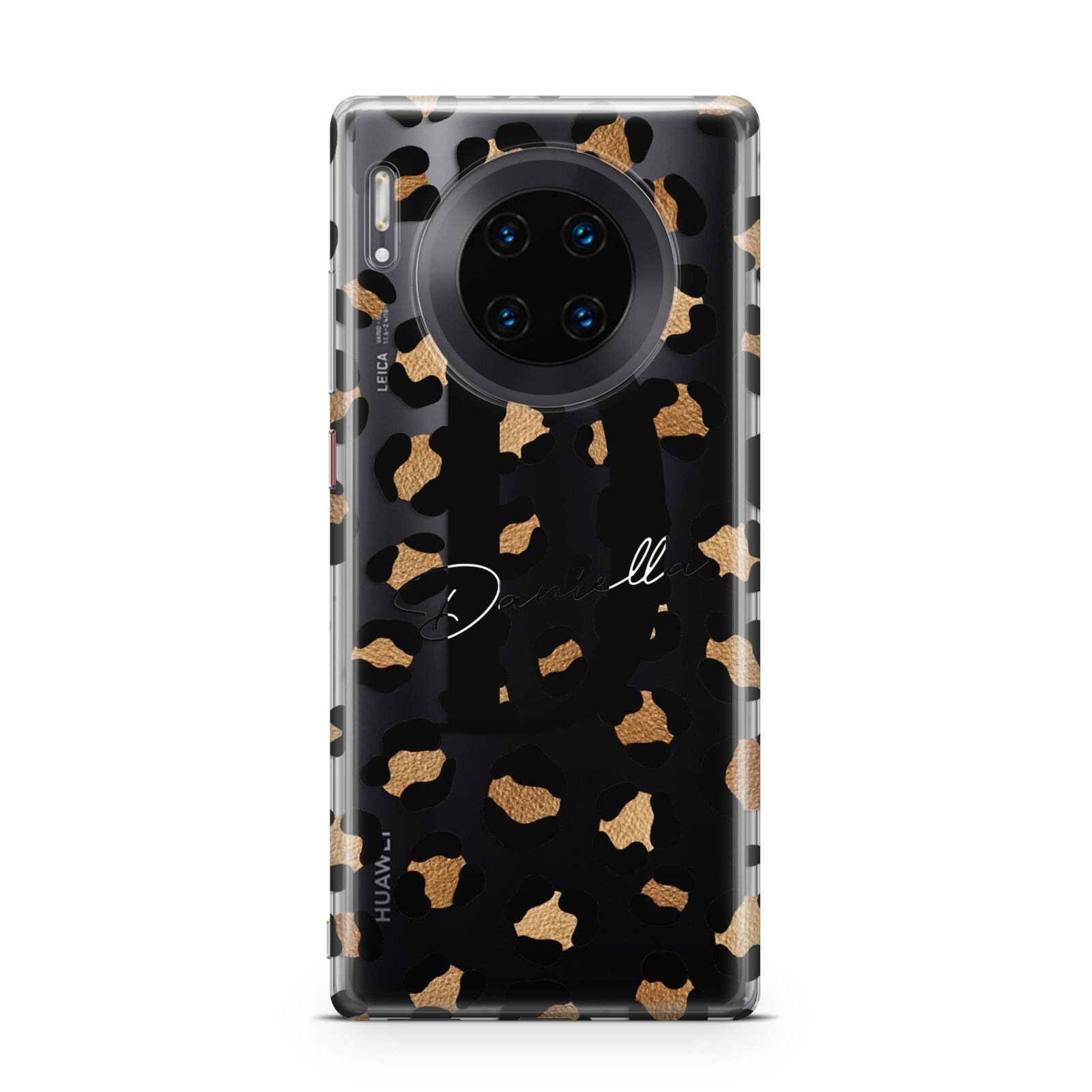 Personalised Leopard Print Huawei Mate 30 Pro Phone Case