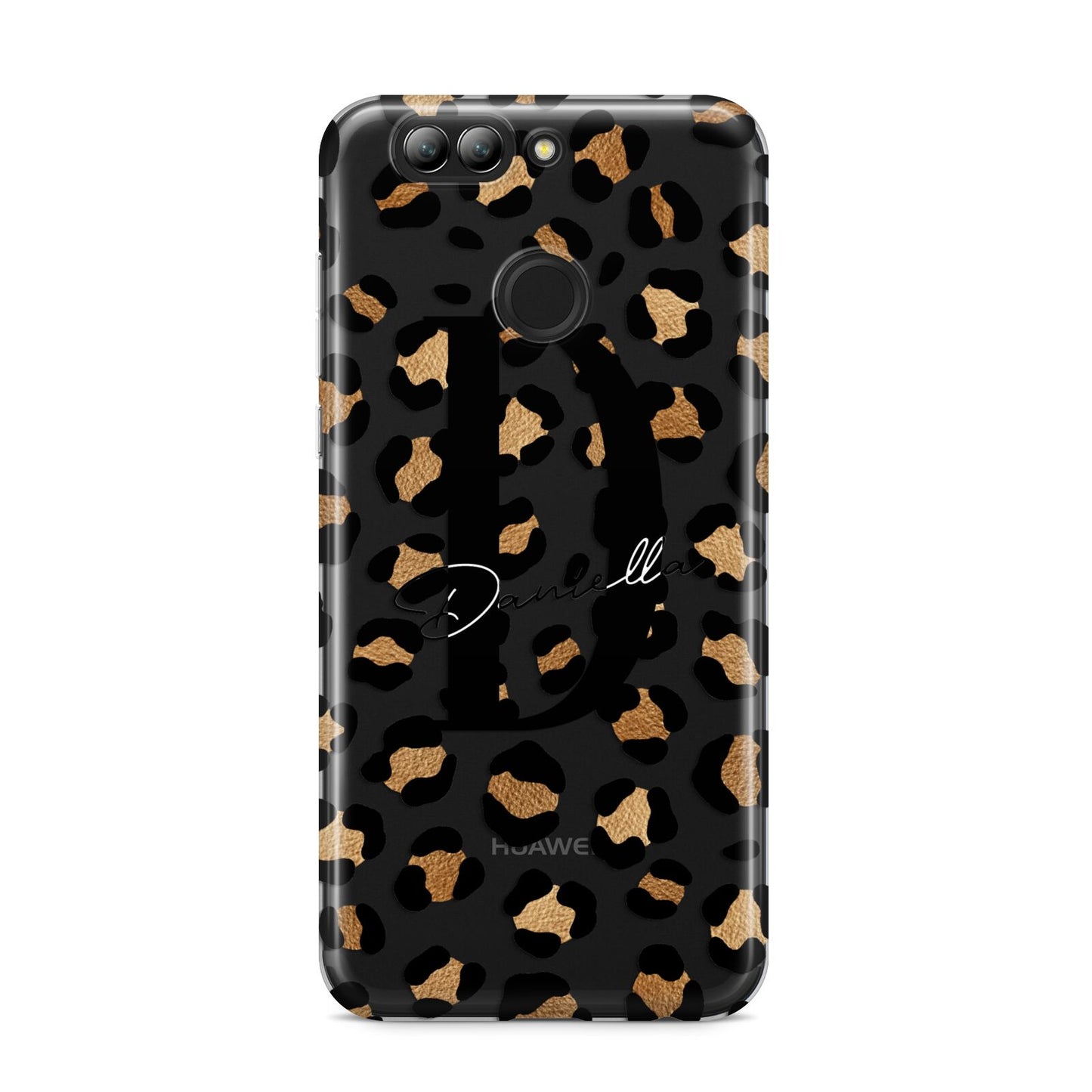 Personalised Leopard Print Huawei Nova 2s Phone Case