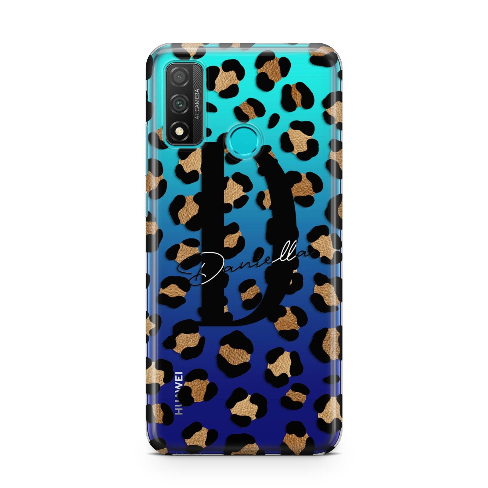 Personalised Leopard Print Huawei P Smart 2020