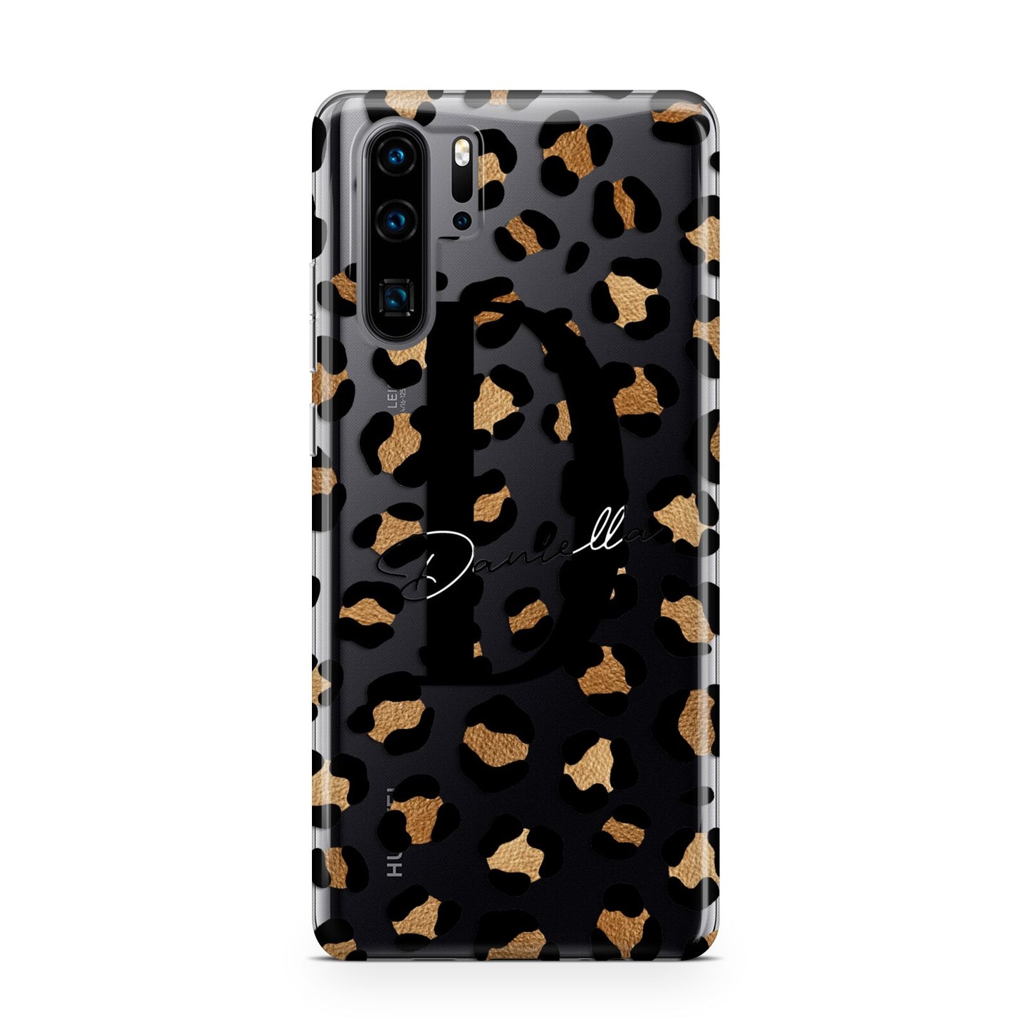 Personalised Leopard Print Huawei P30 Pro Phone Case