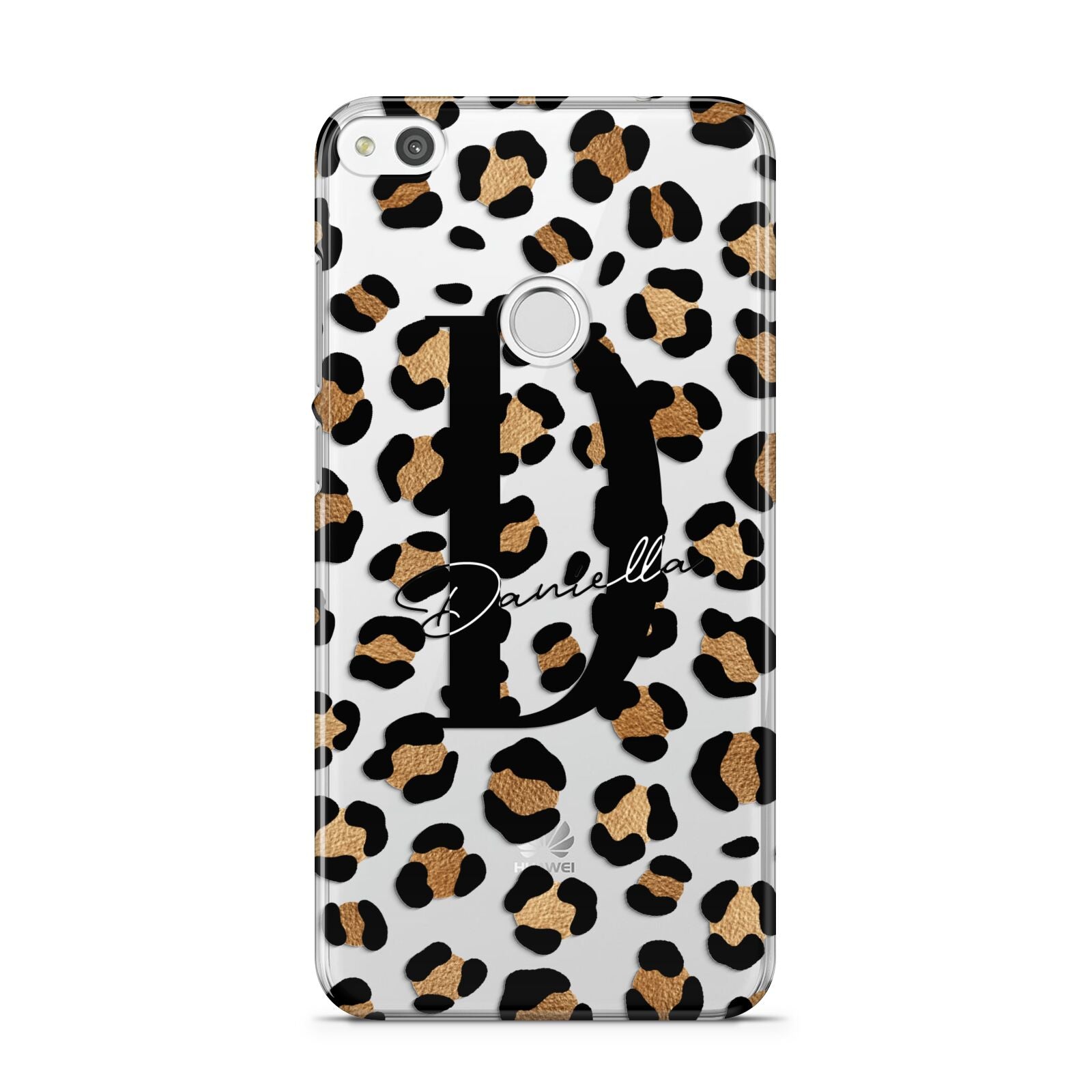 Personalised Leopard Print Huawei P8 Lite Case