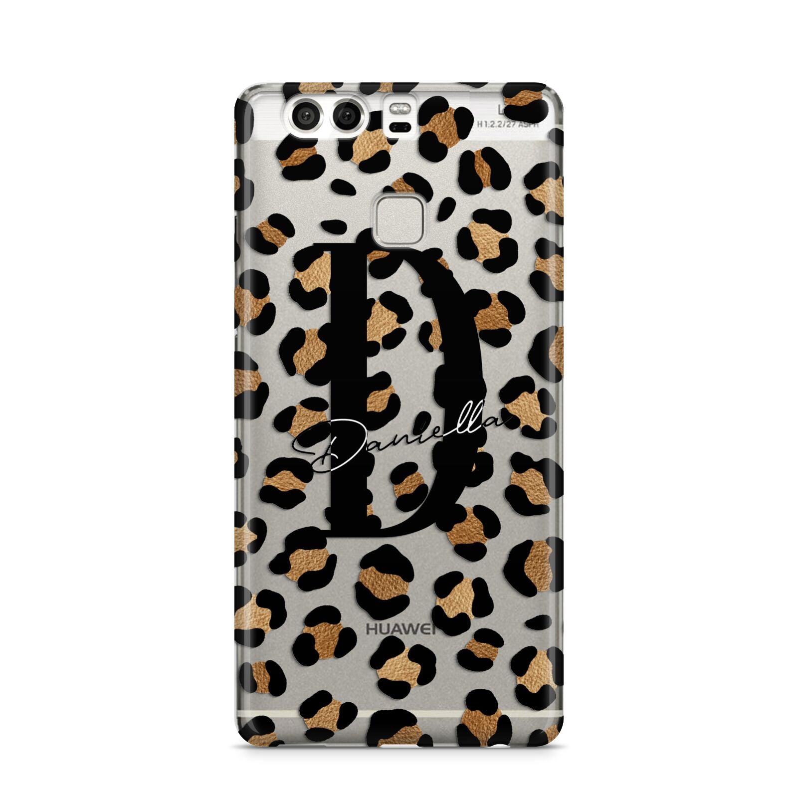 Personalised Leopard Print Huawei P9 Case