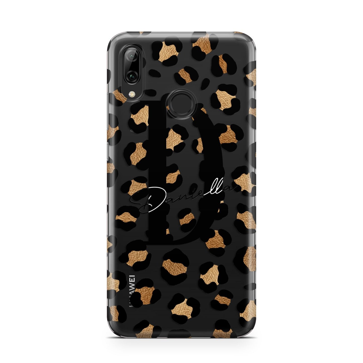 Personalised Leopard Print Huawei Y7 2019