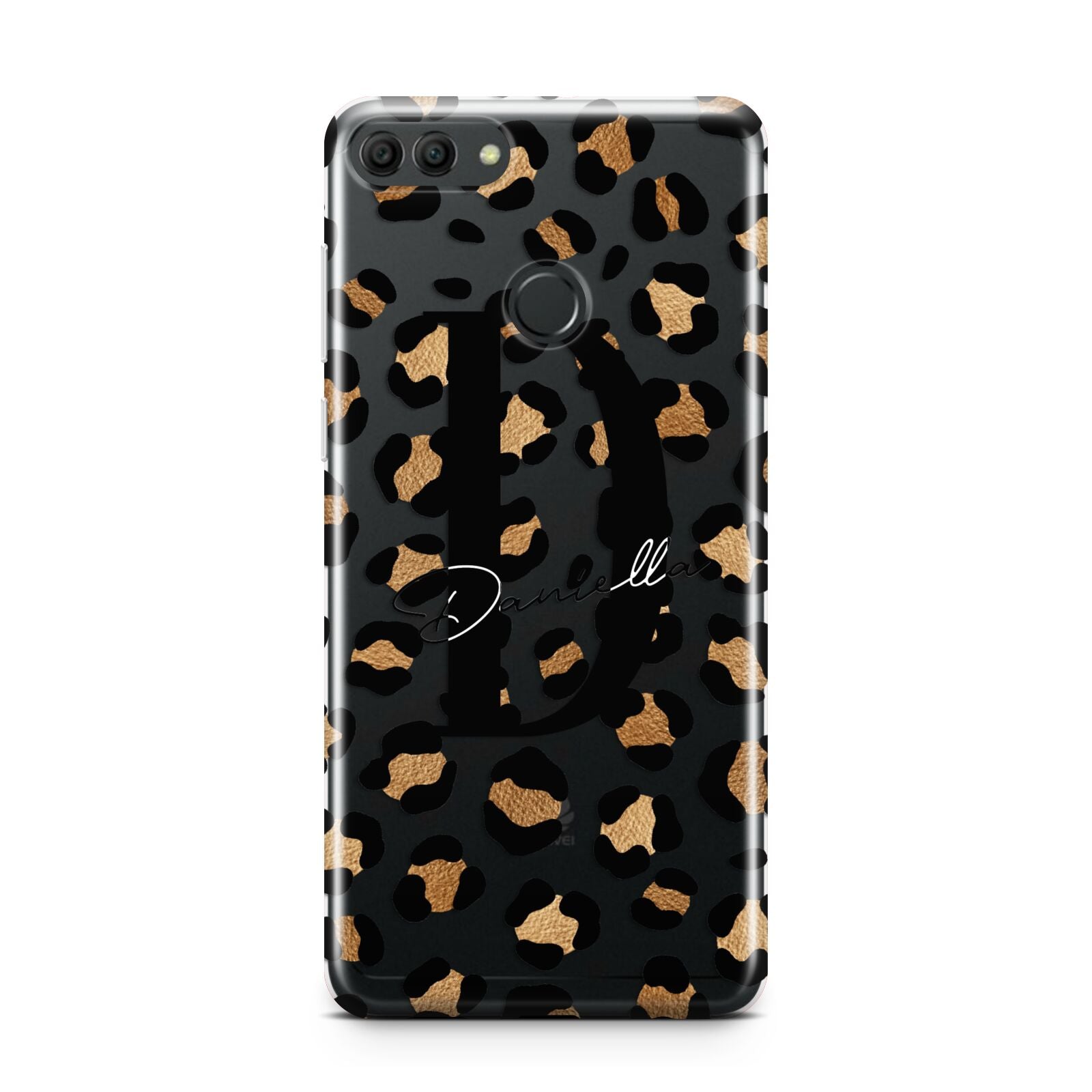 Personalised Leopard Print Huawei Y9 2018