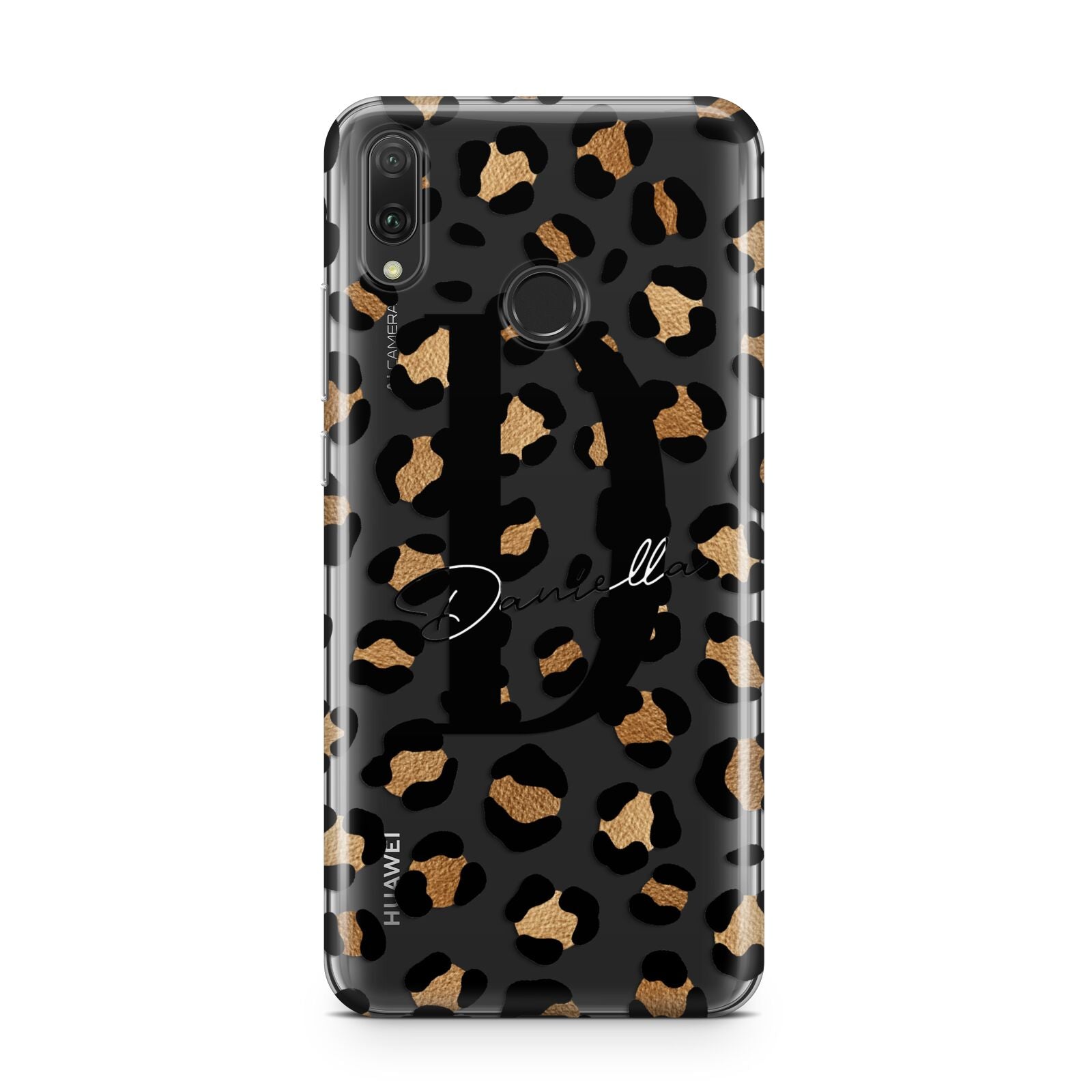 Personalised Leopard Print Huawei Y9 2019