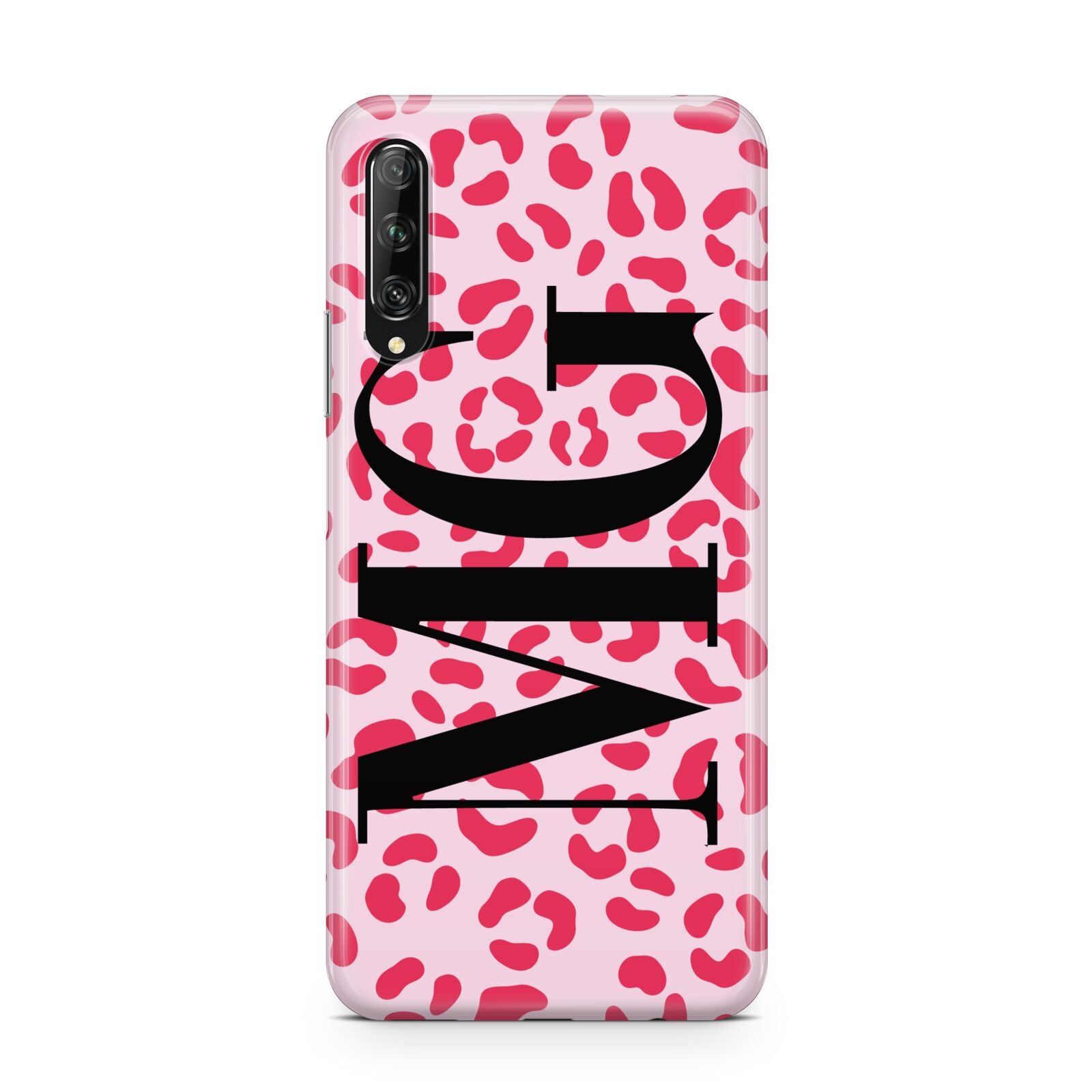 Personalised Leopard Print Initials Huawei P Smart Pro 2019