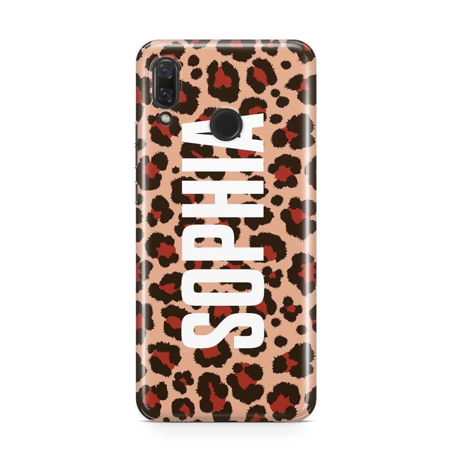 Personalised Leopard Print Name Huawei Nova 3 Phone Case