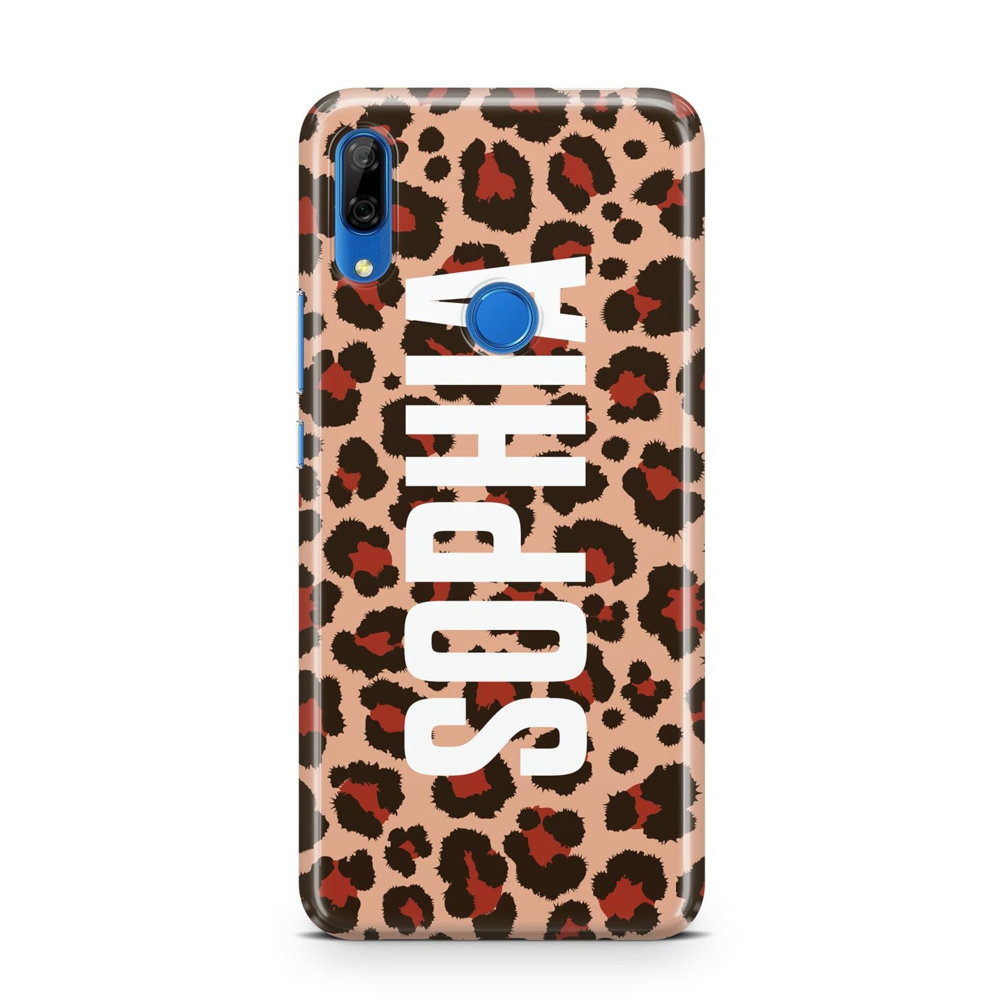 Personalised Leopard Print Name Huawei P Smart Z