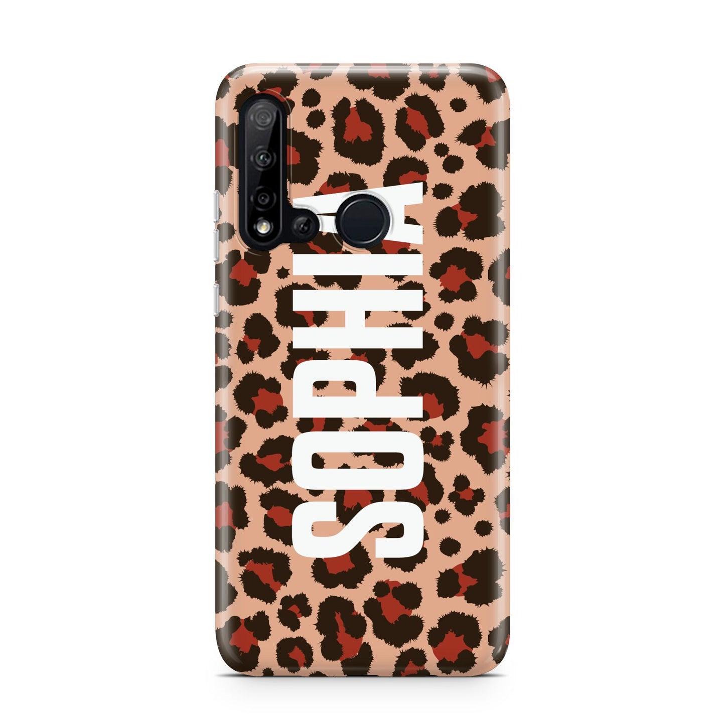 Personalised Leopard Print Name Huawei P20 Lite 5G Phone Case