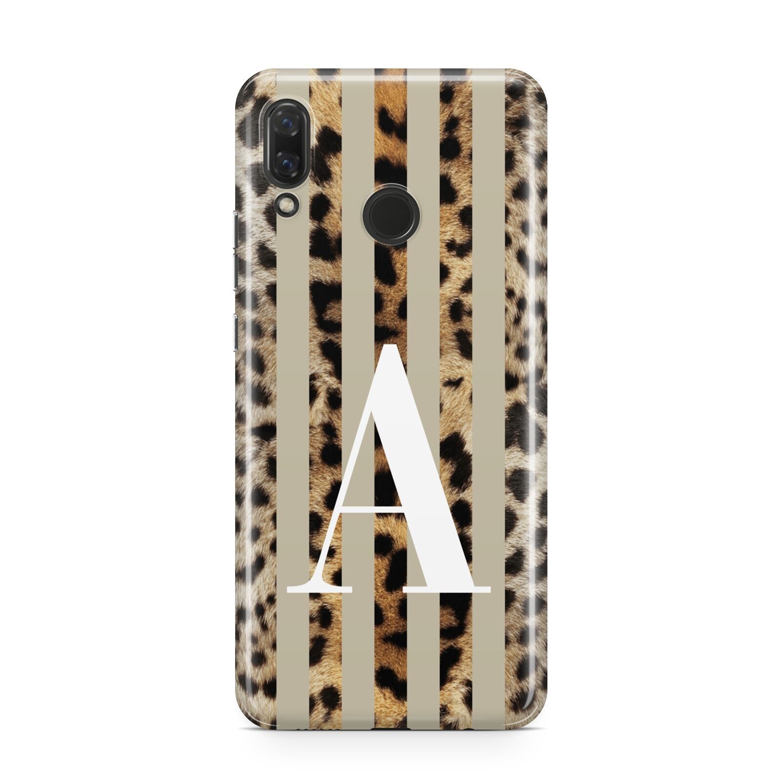 Personalised Leopard Stripes Huawei Nova 3 Phone Case