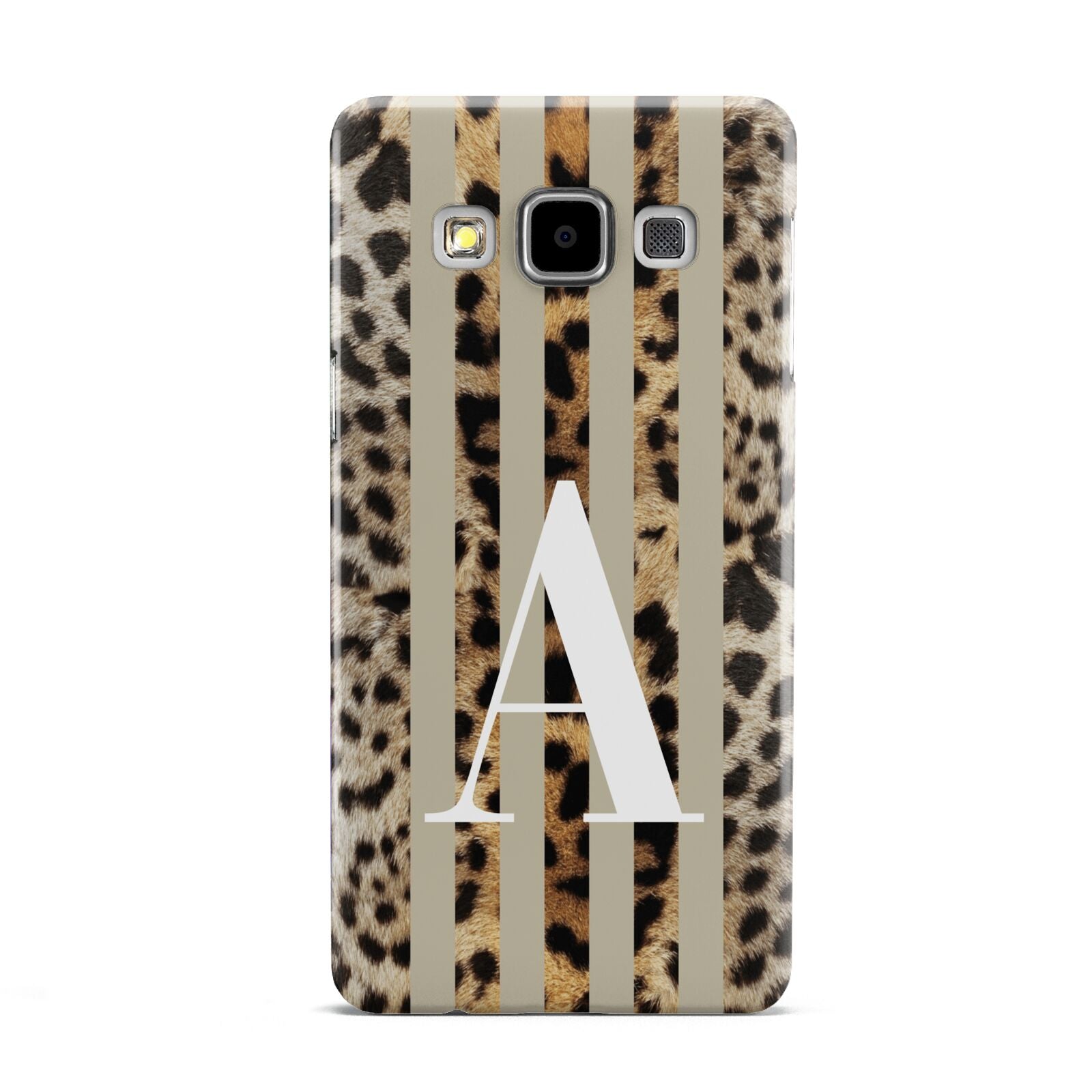 Personalised Leopard Stripes Samsung Galaxy A5 Case