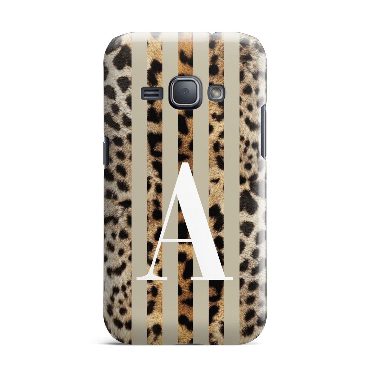 Personalised Leopard Stripes Samsung Galaxy J1 2016 Case