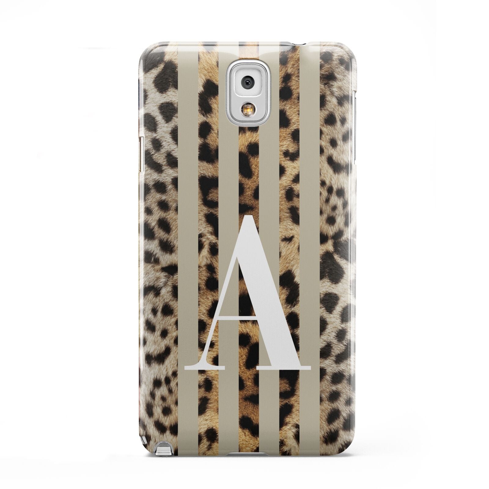 Personalised Leopard Stripes Samsung Galaxy Note 3 Case