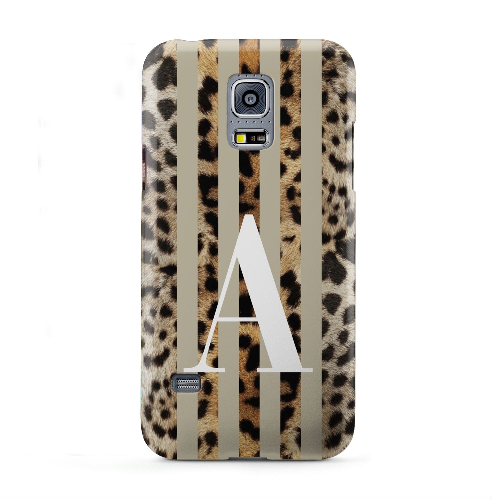 Personalised Leopard Stripes Samsung Galaxy S5 Mini Case