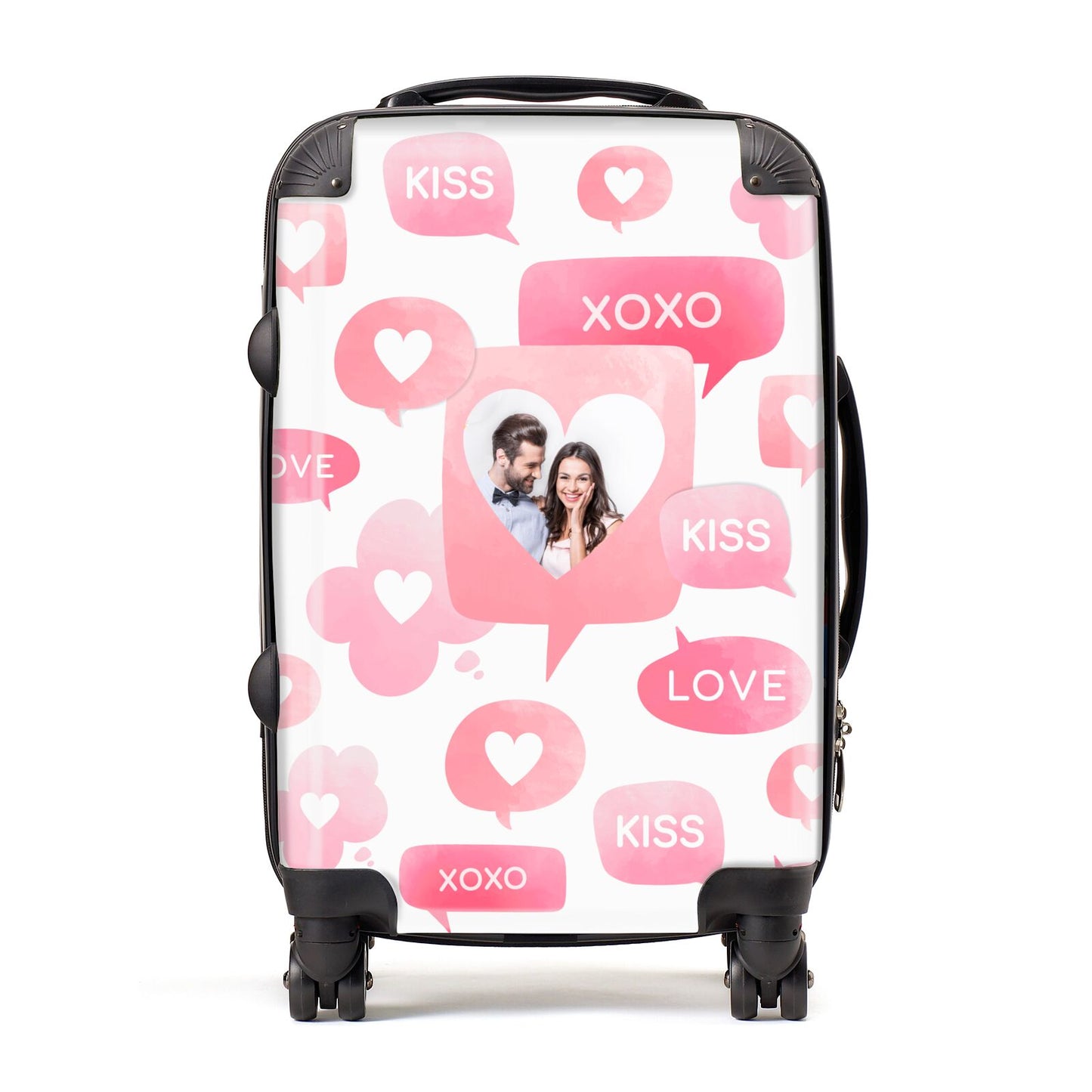 Personalised Likes Photo Suitcase