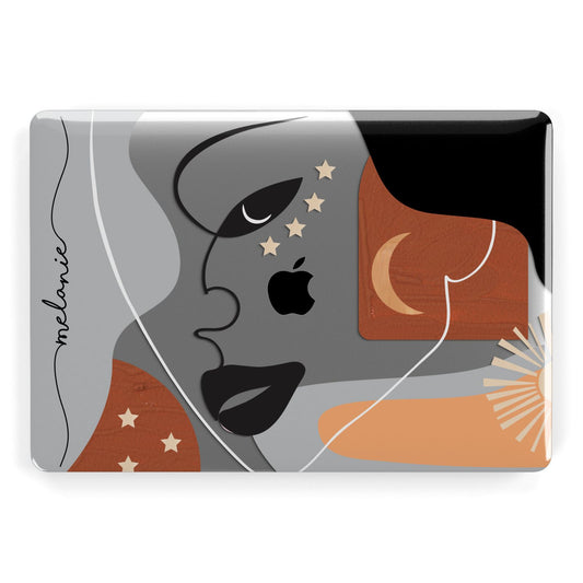 Personalised Line Art Apple MacBook Case