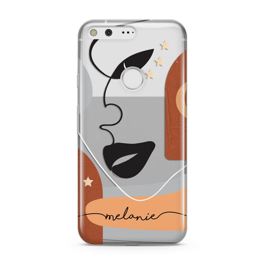 Personalised Line Art Google Pixel Case