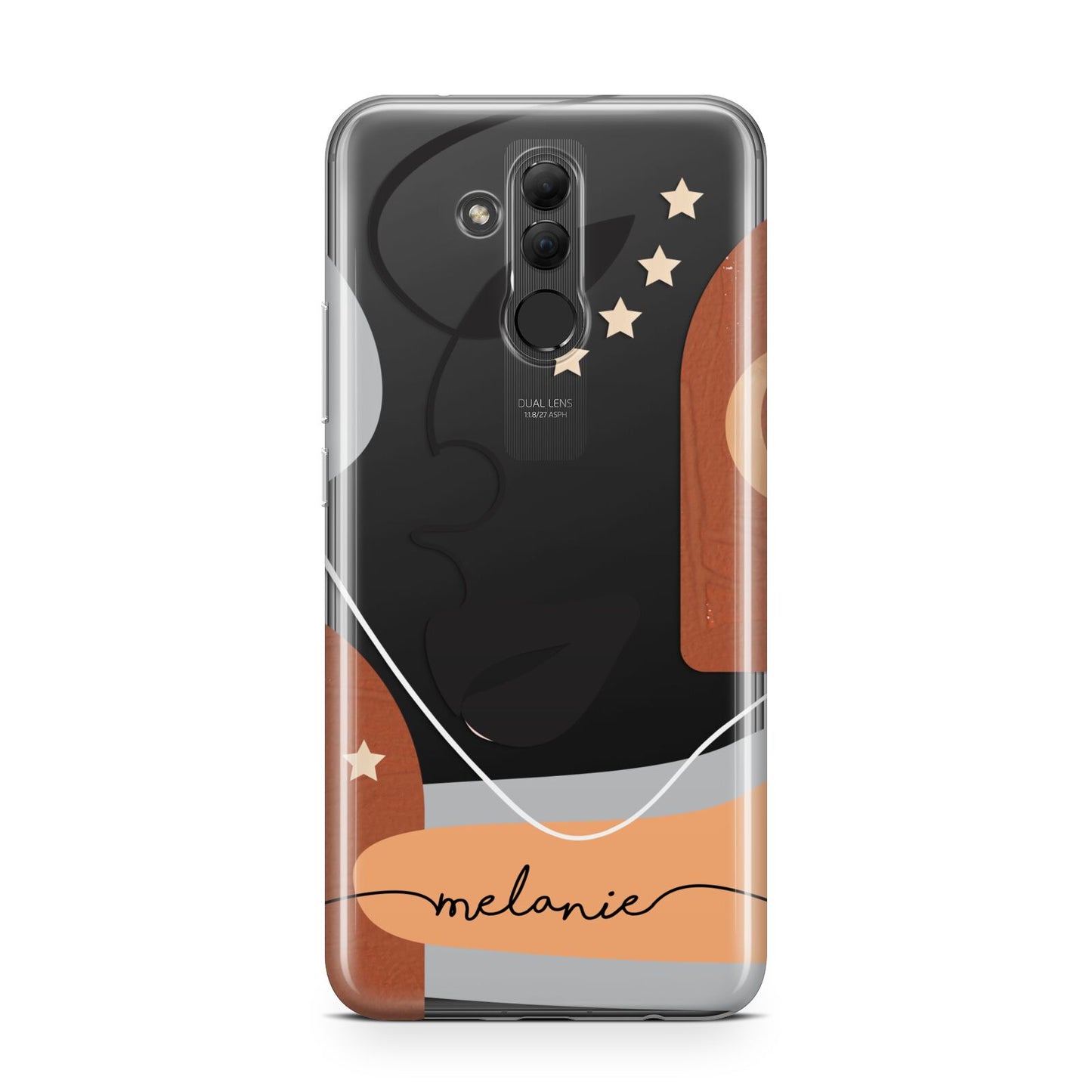 Personalised Line Art Huawei Mate 20 Lite