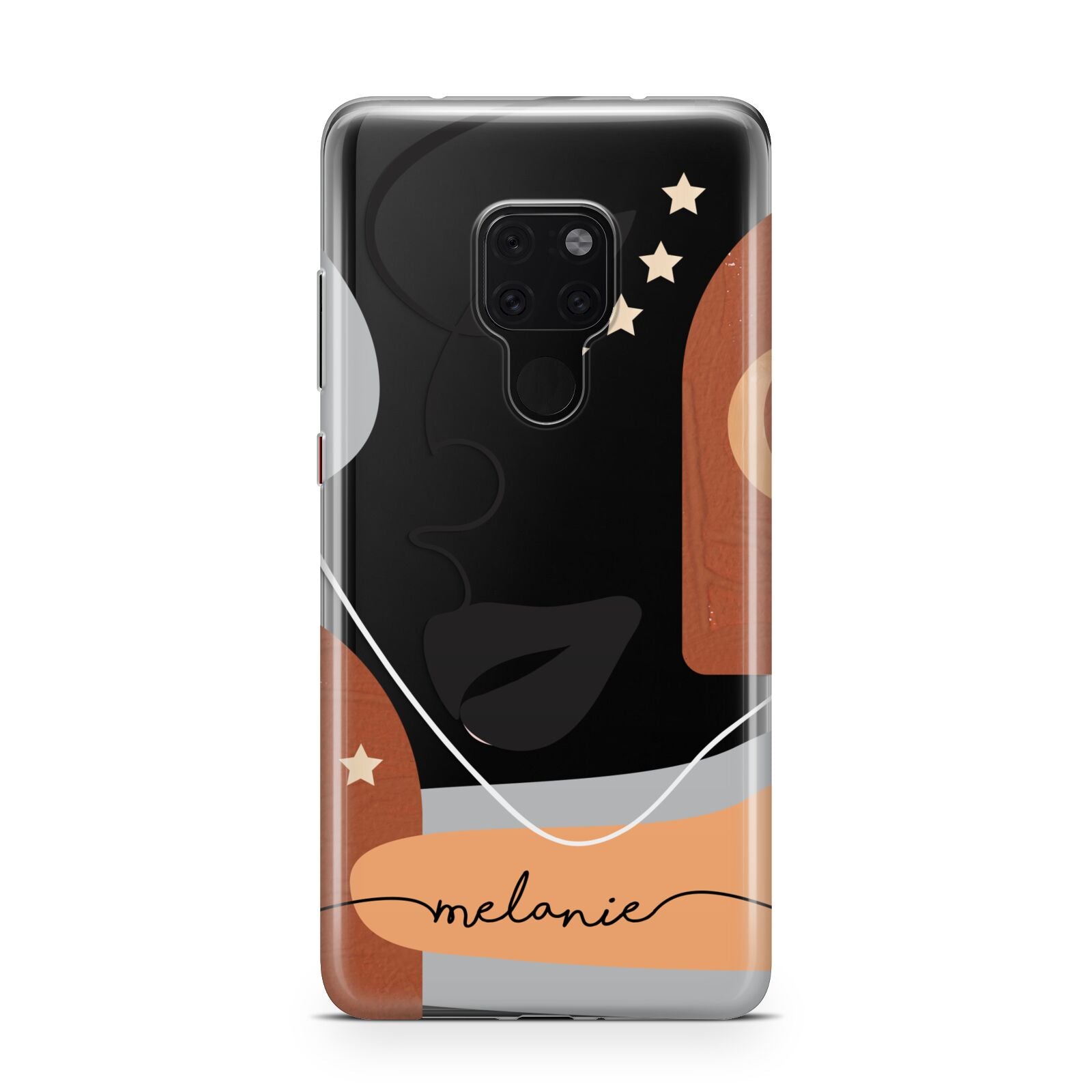 Personalised Line Art Huawei Mate 20 Phone Case