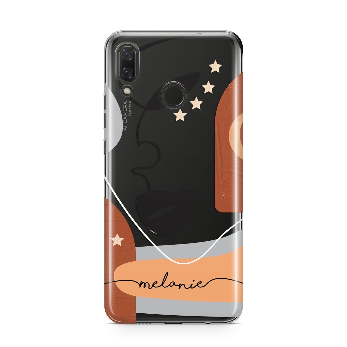 Personalised Line Art Huawei Nova 3 Phone Case