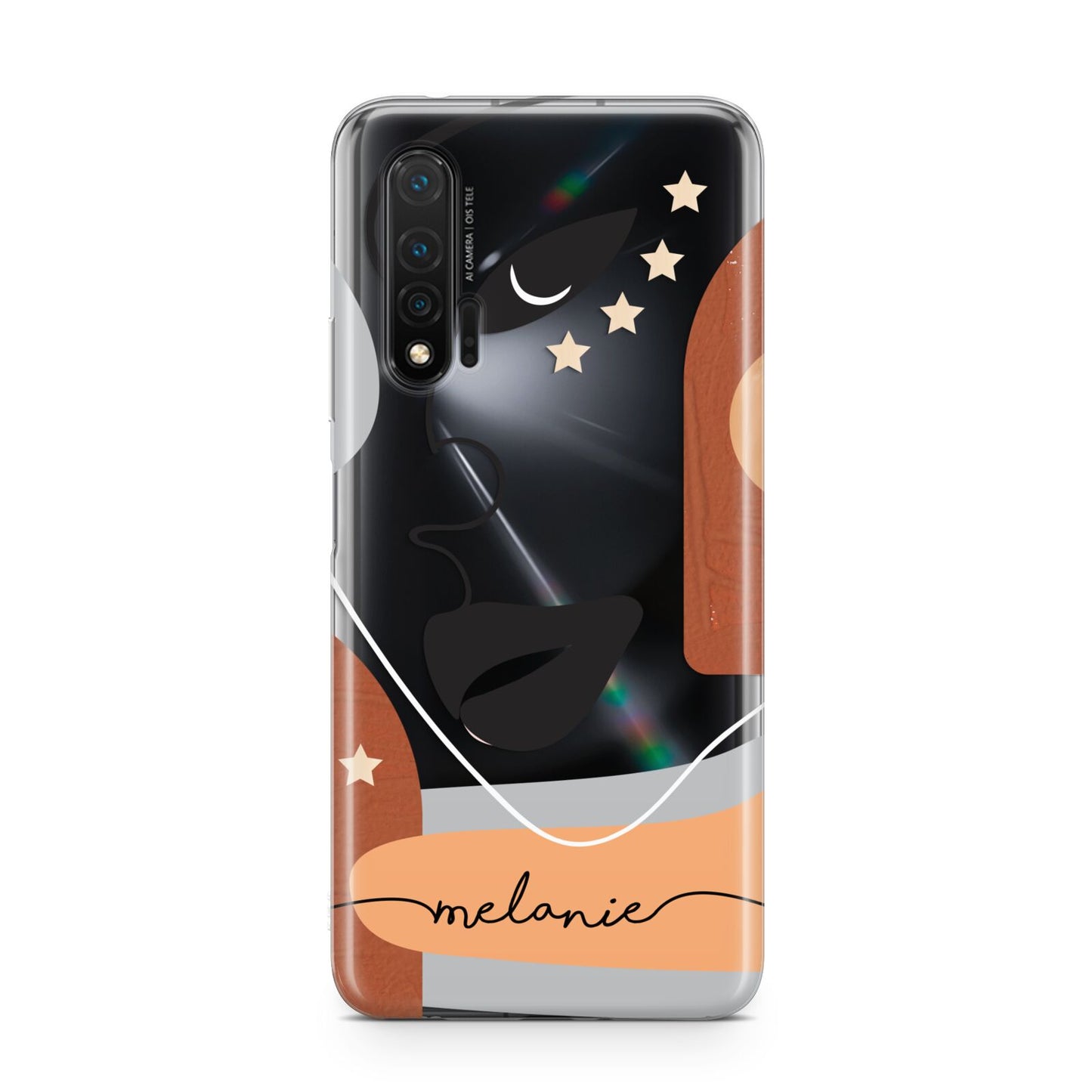 Personalised Line Art Huawei Nova 6 Phone Case