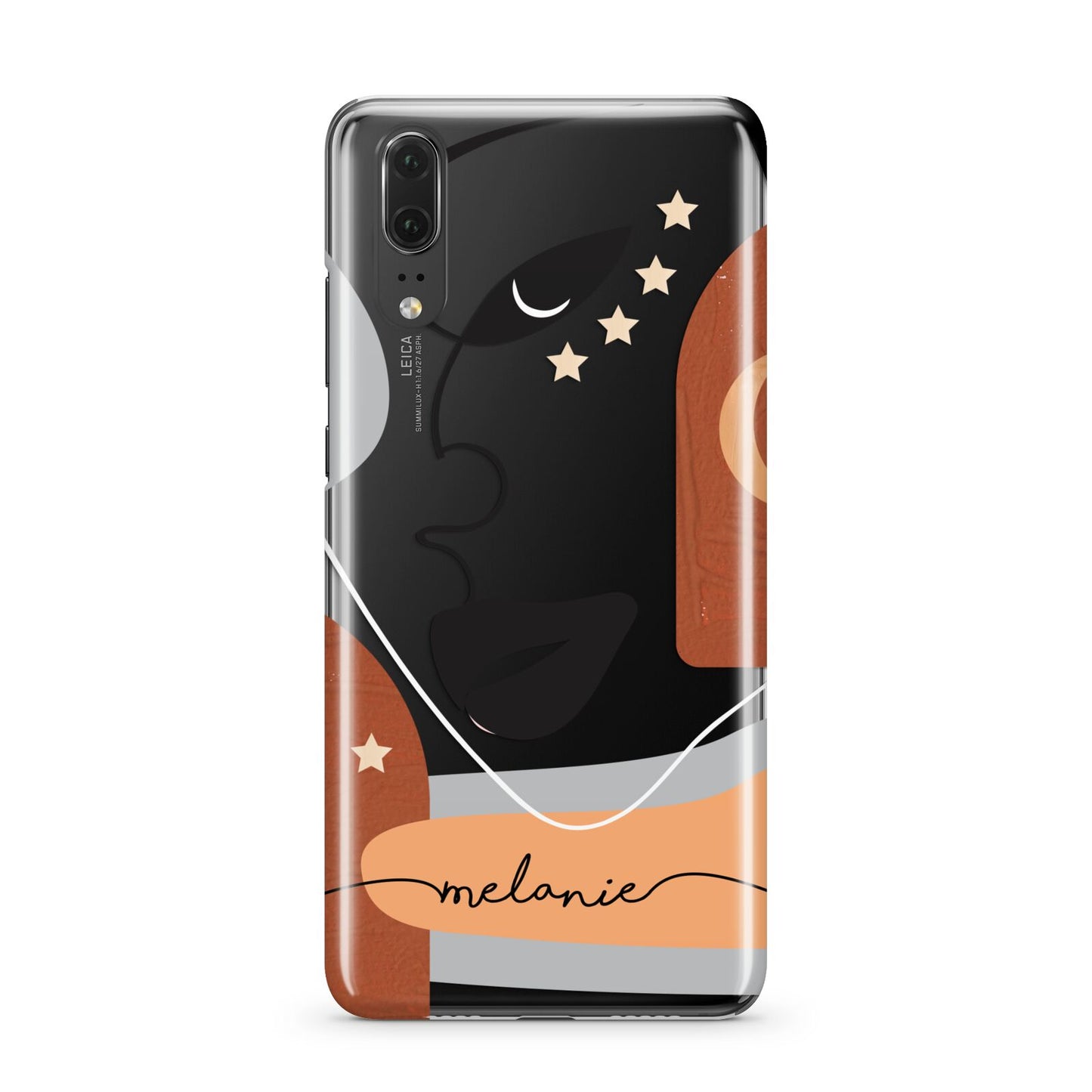 Personalised Line Art Huawei P20 Phone Case