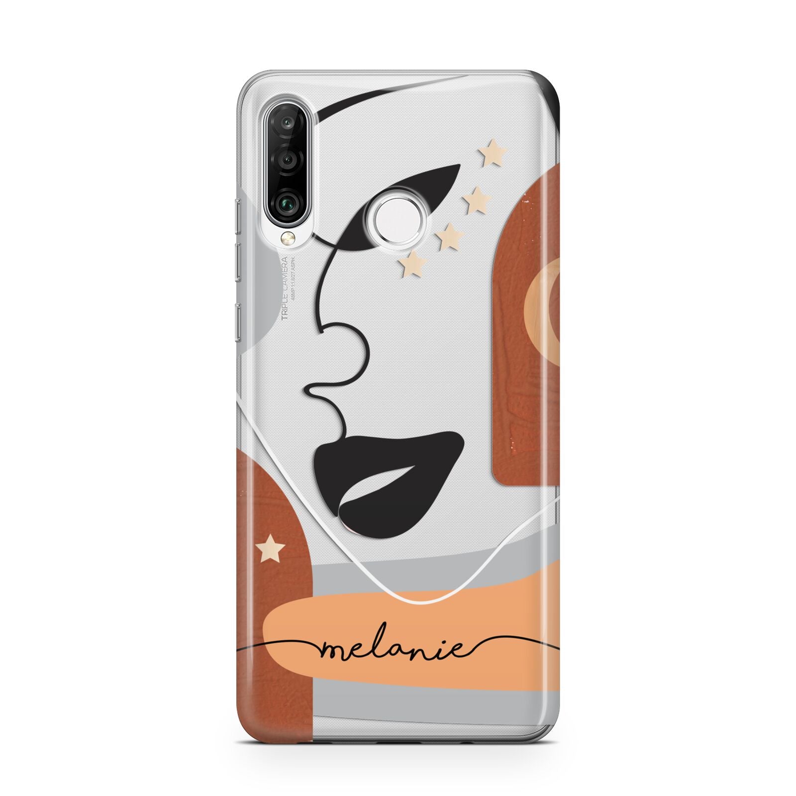 Personalised Line Art Huawei P30 Lite Phone Case