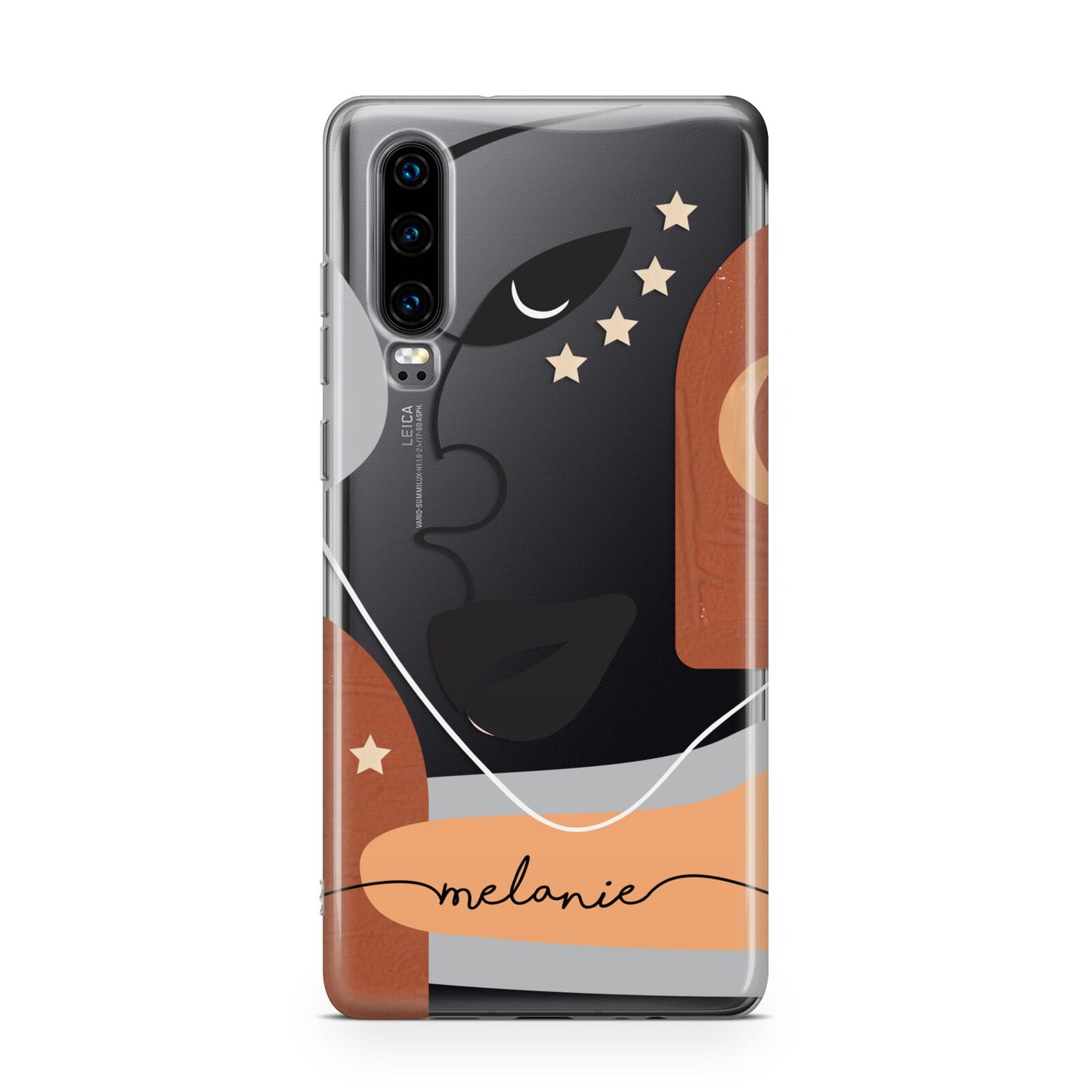 Personalised Line Art Huawei P30 Phone Case