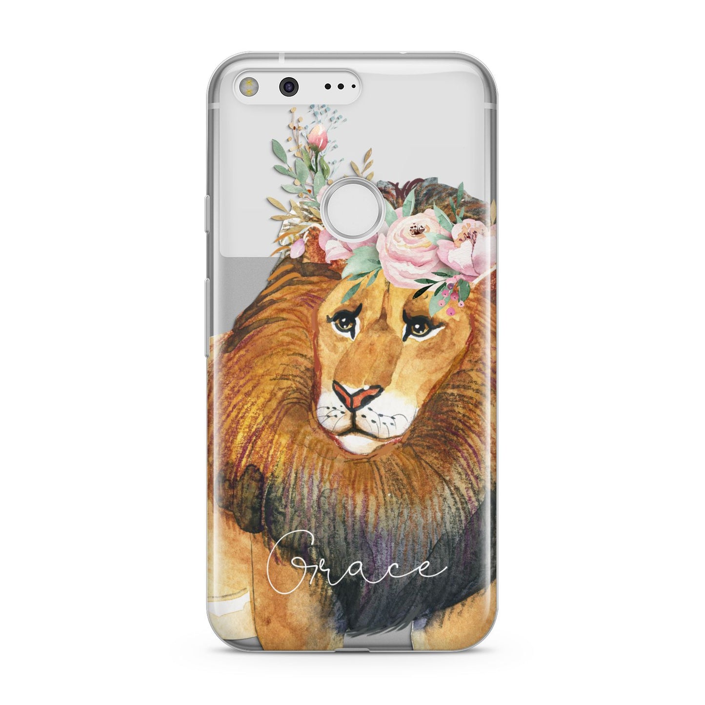 Personalised Lion Google Pixel Case