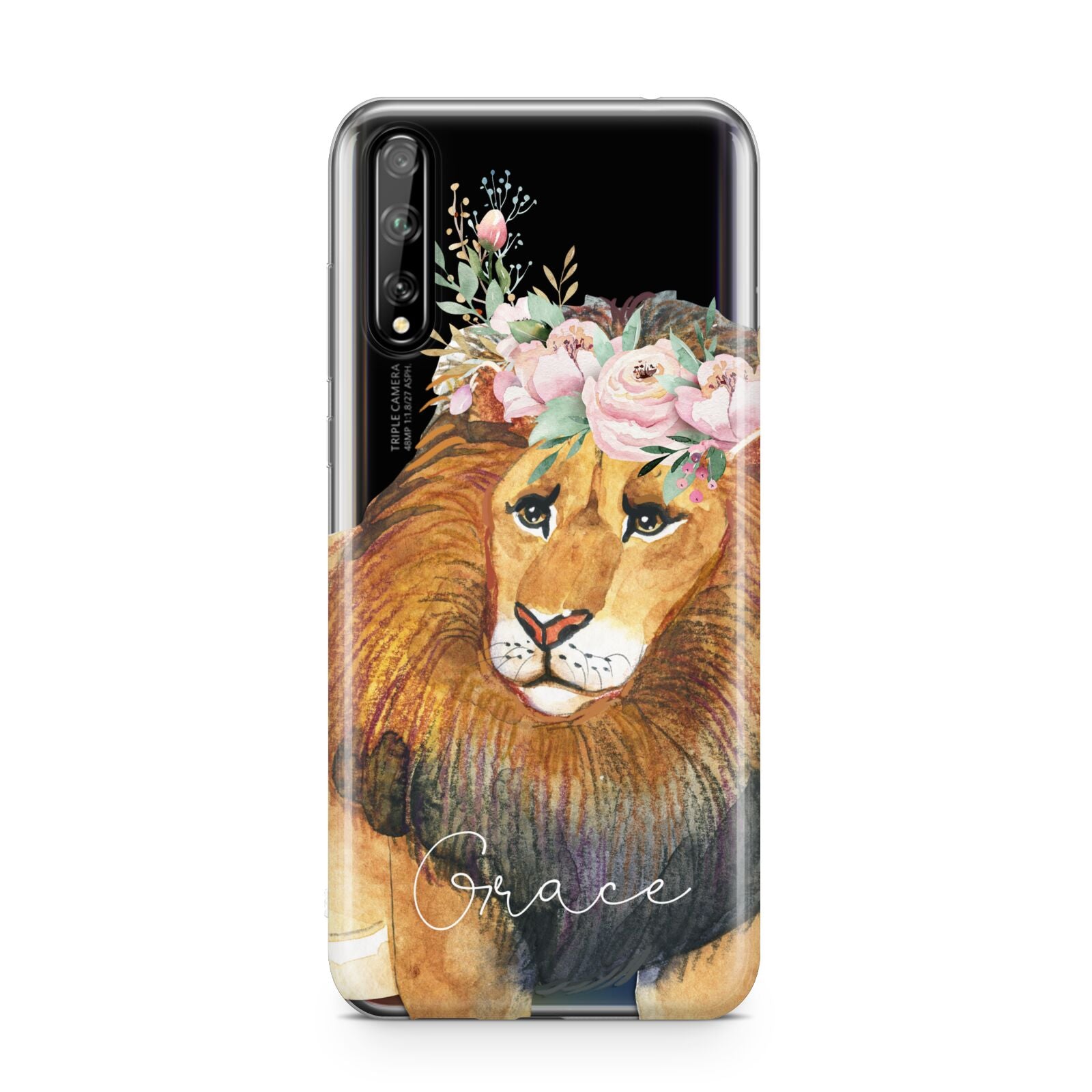 Personalised Lion Huawei Enjoy 10s Phone Case