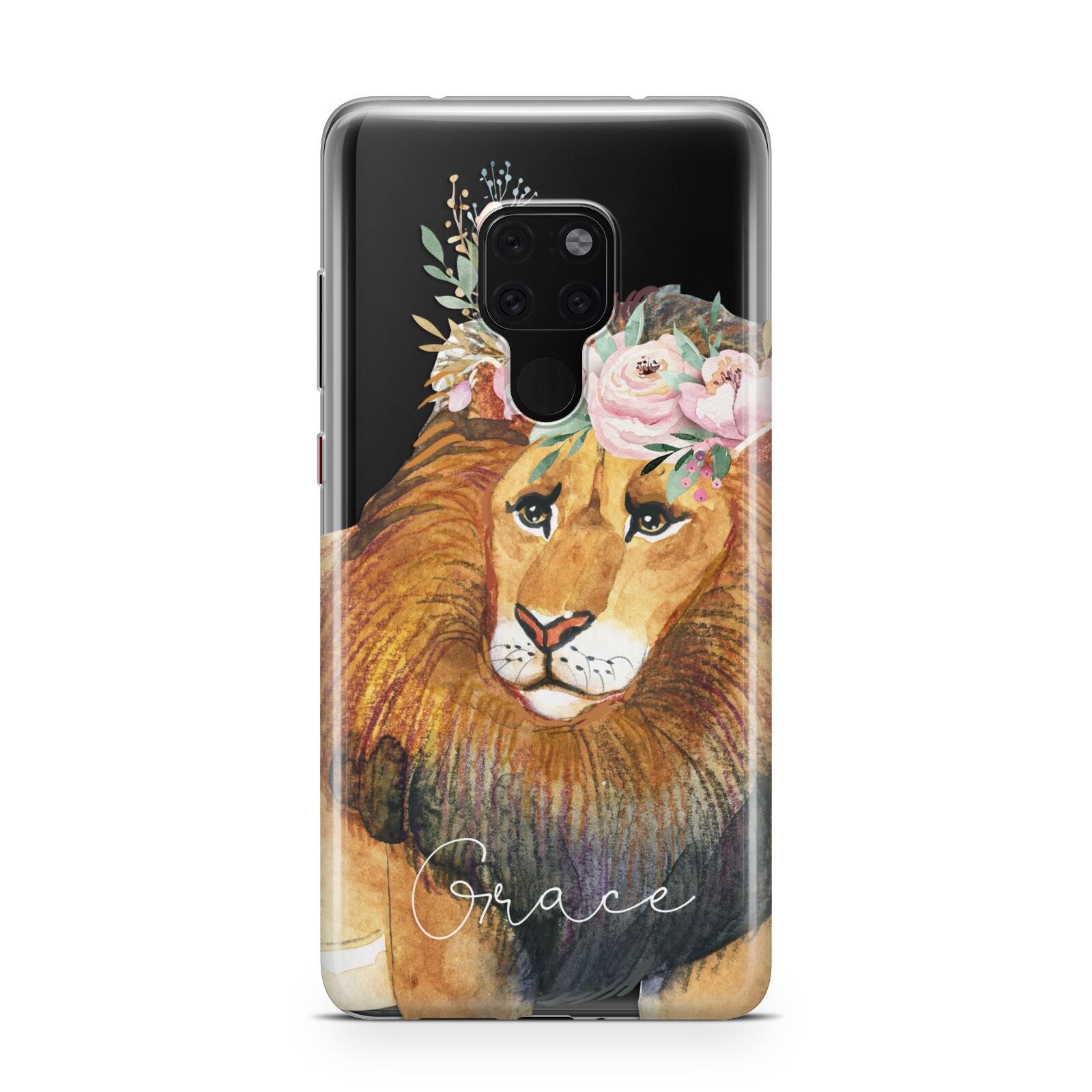 Personalised Lion Huawei Mate 20 Phone Case