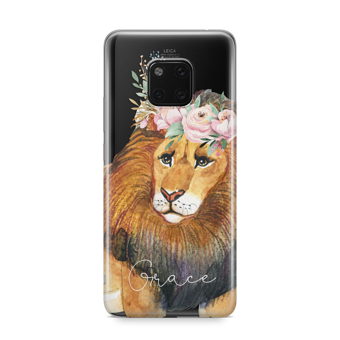 Personalised Lion Huawei Mate 20 Pro Phone Case