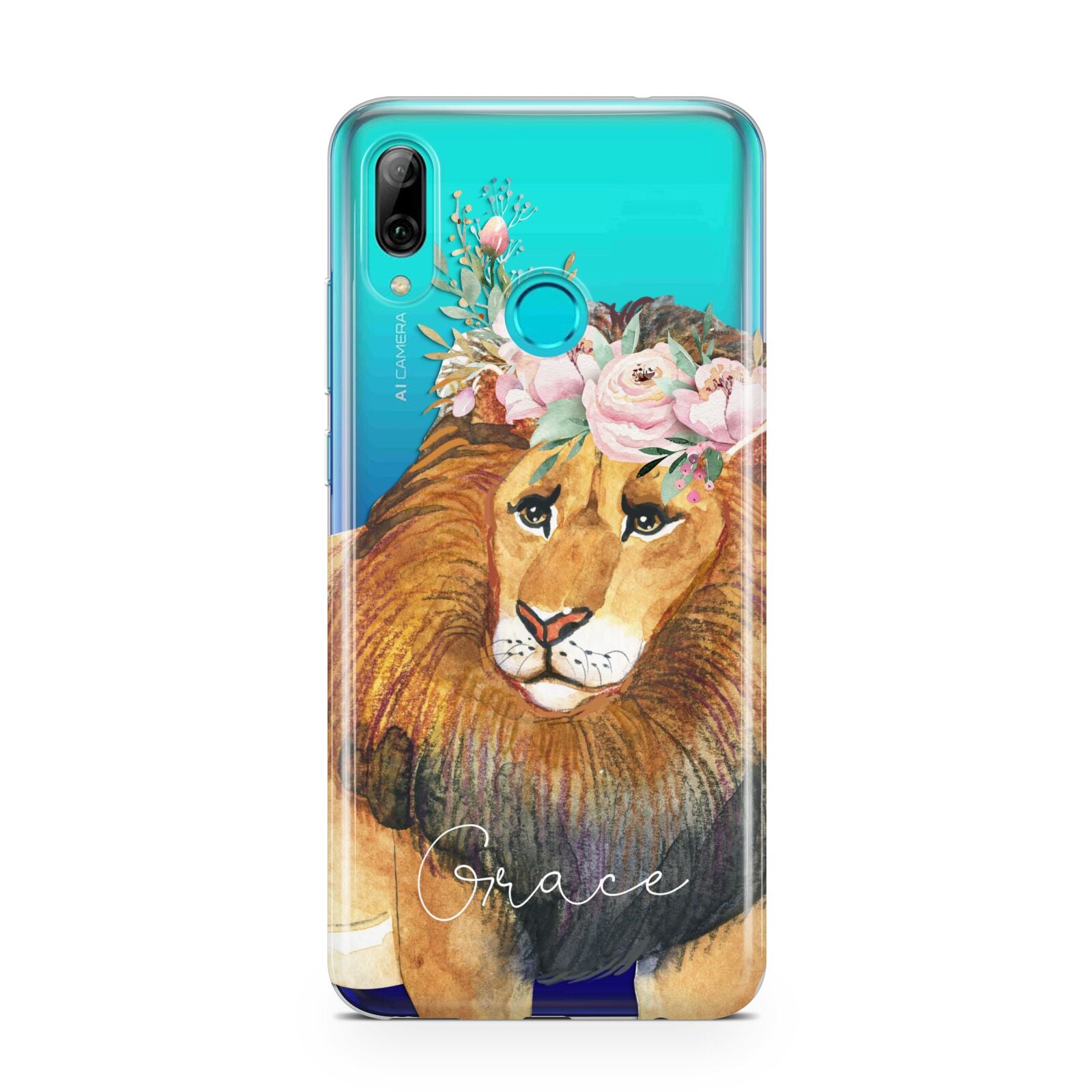 Personalised Lion Huawei P Smart 2019 Case