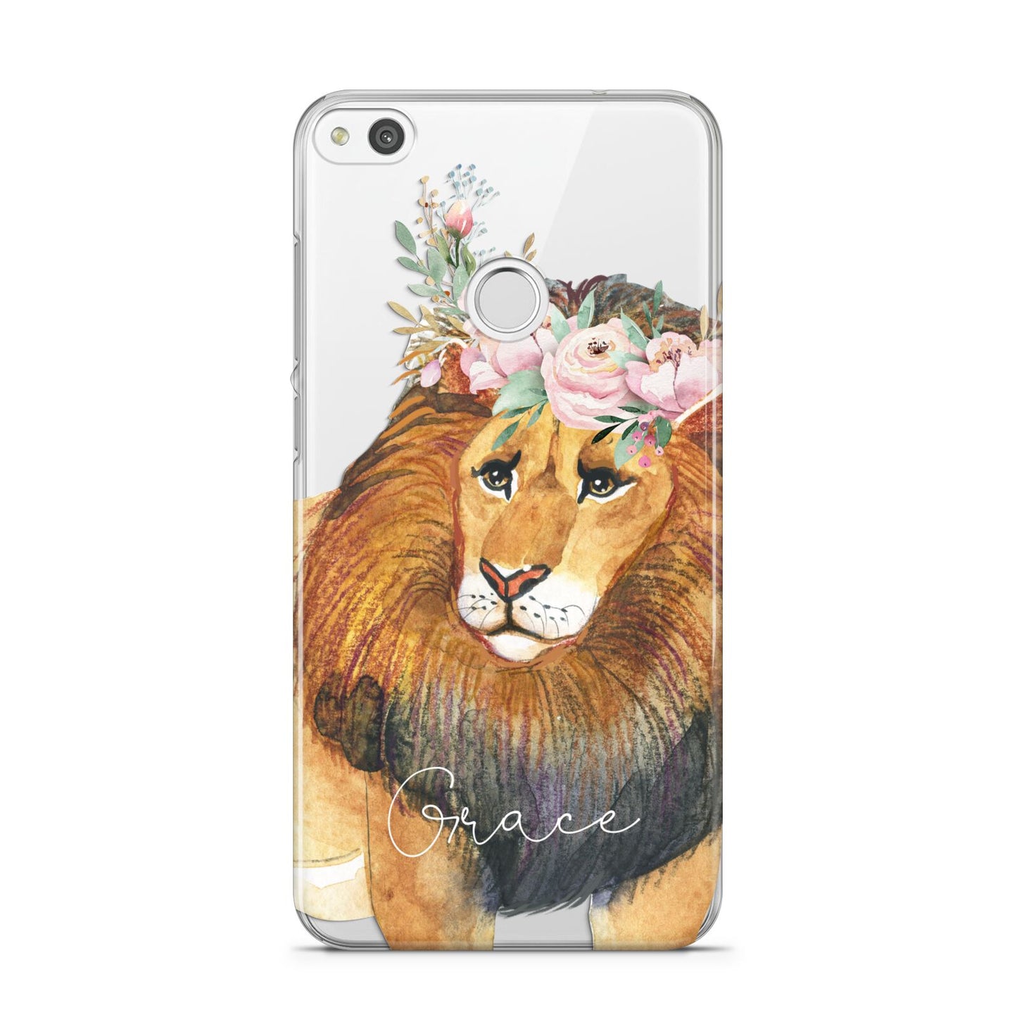 Personalised Lion Huawei P8 Lite Case