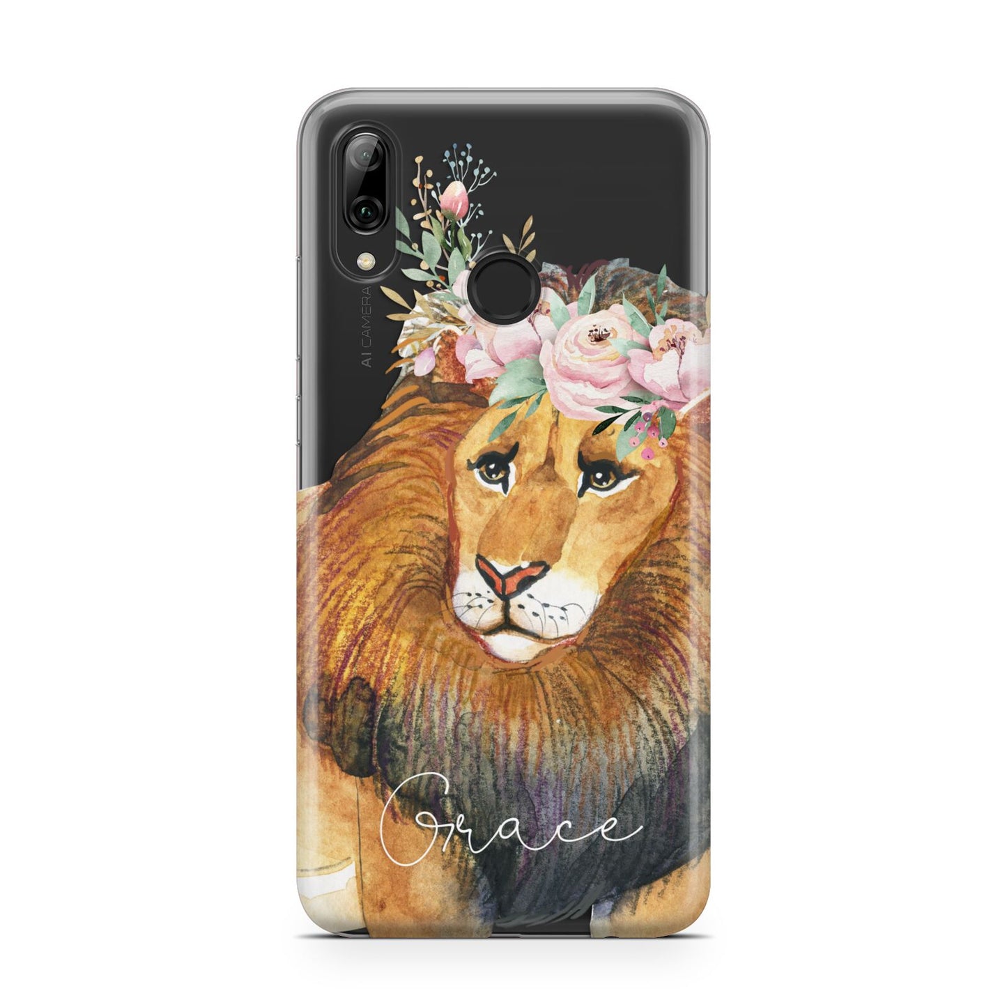 Personalised Lion Huawei Y7 2019