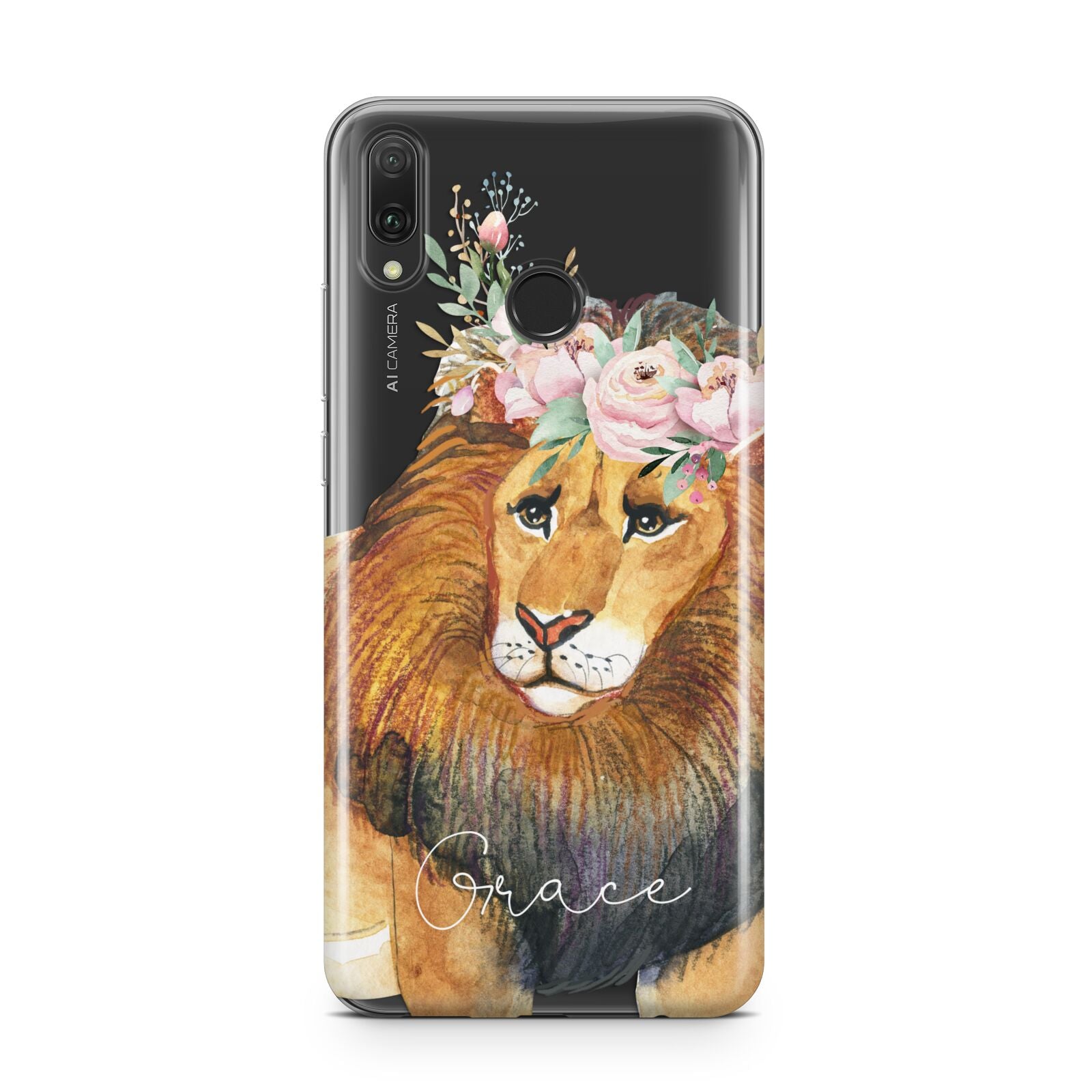 Personalised Lion Huawei Y9 2019