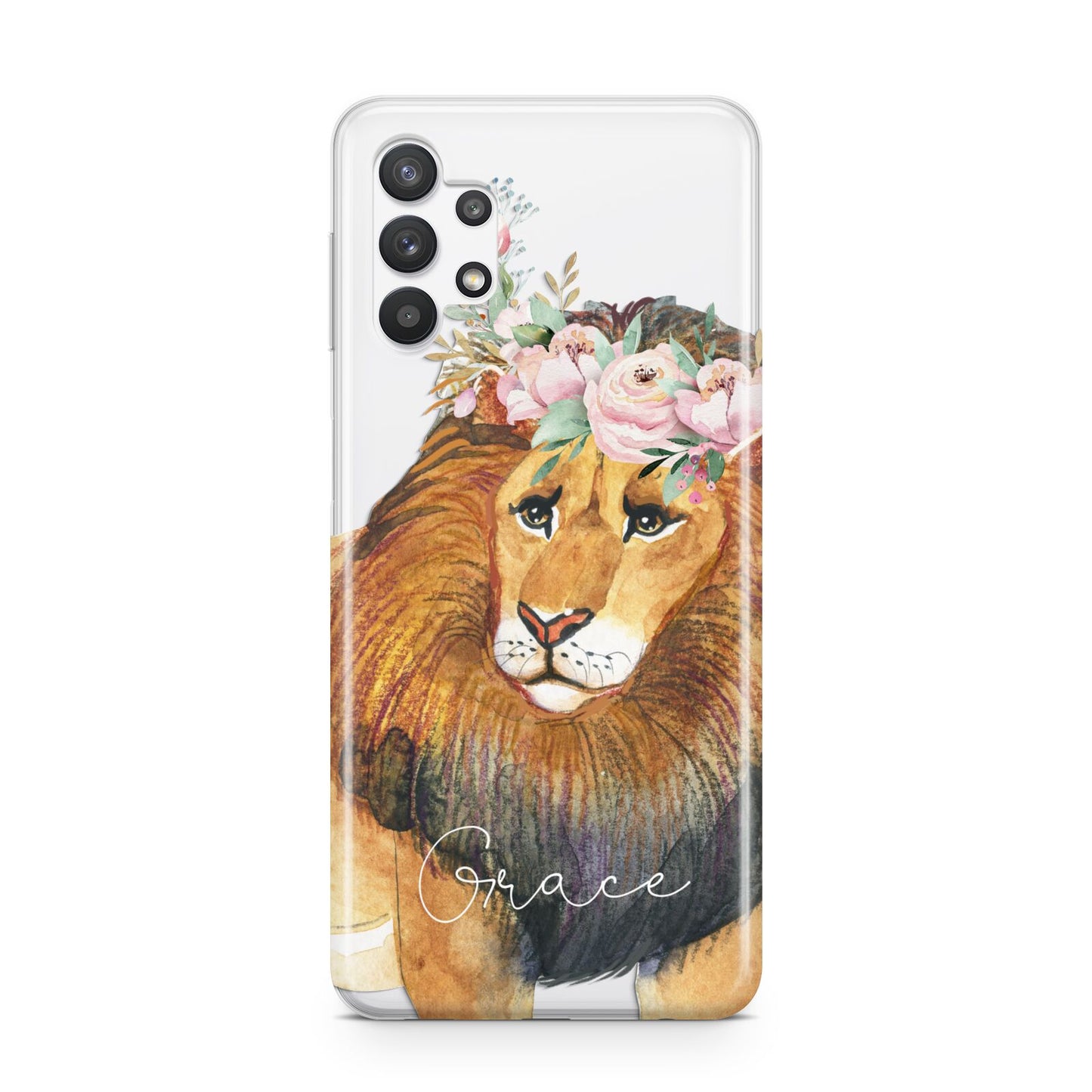 Personalised Lion Samsung A32 5G Case