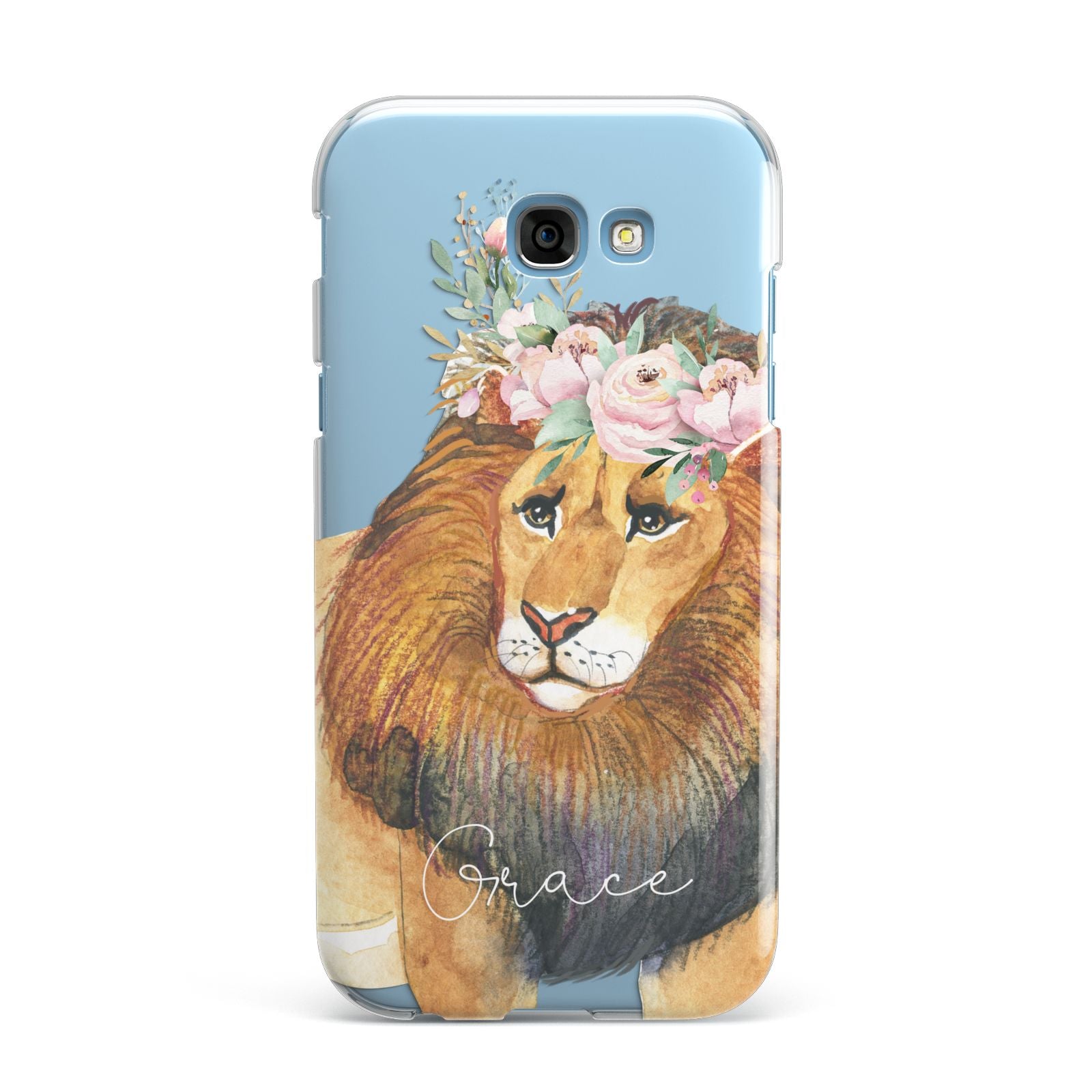 Personalised Lion Samsung Galaxy A7 2017 Case