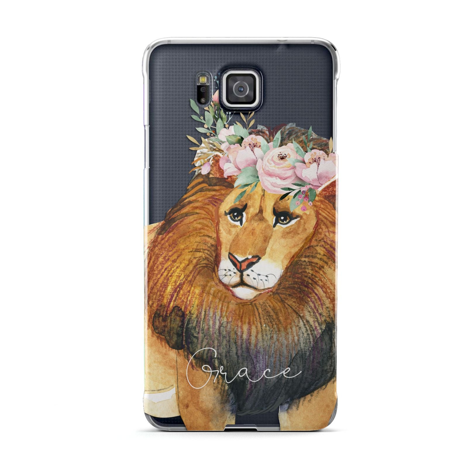 Personalised Lion Samsung Galaxy Alpha Case