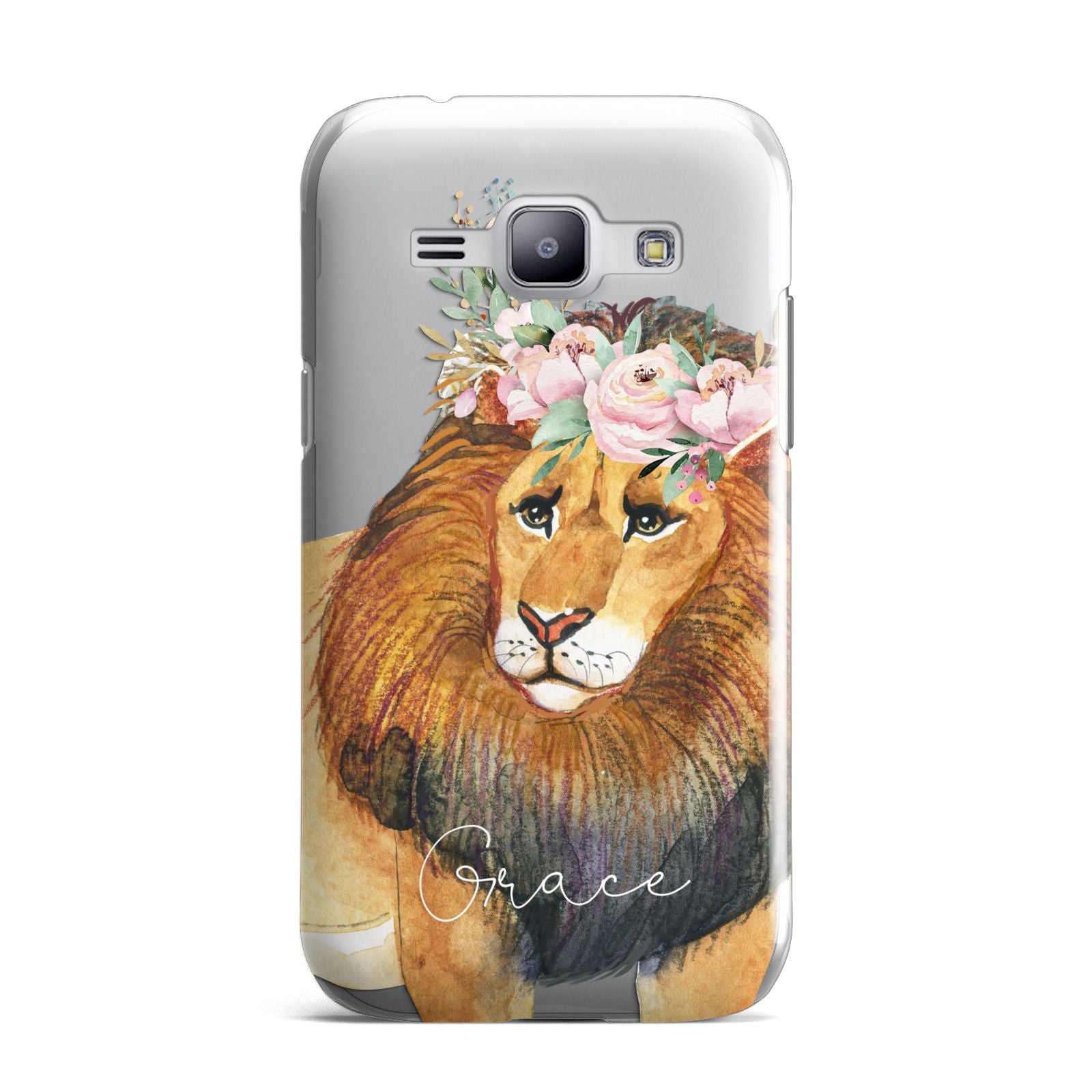 Personalised Lion Samsung Galaxy J1 2015 Case