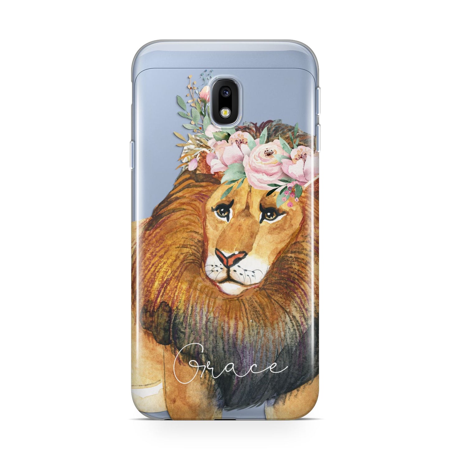 Personalised Lion Samsung Galaxy J3 2017 Case