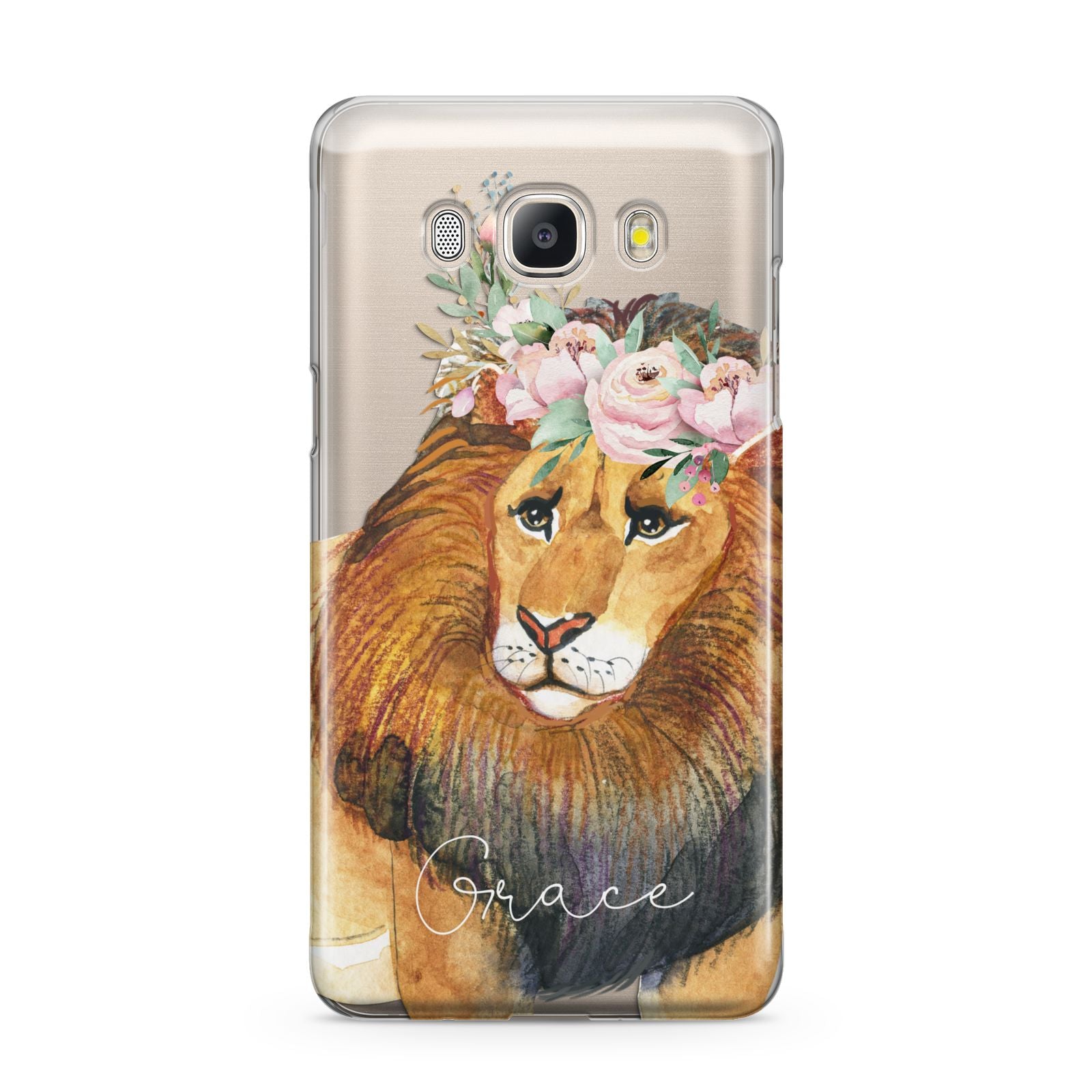 Personalised Lion Samsung Galaxy J5 2016 Case