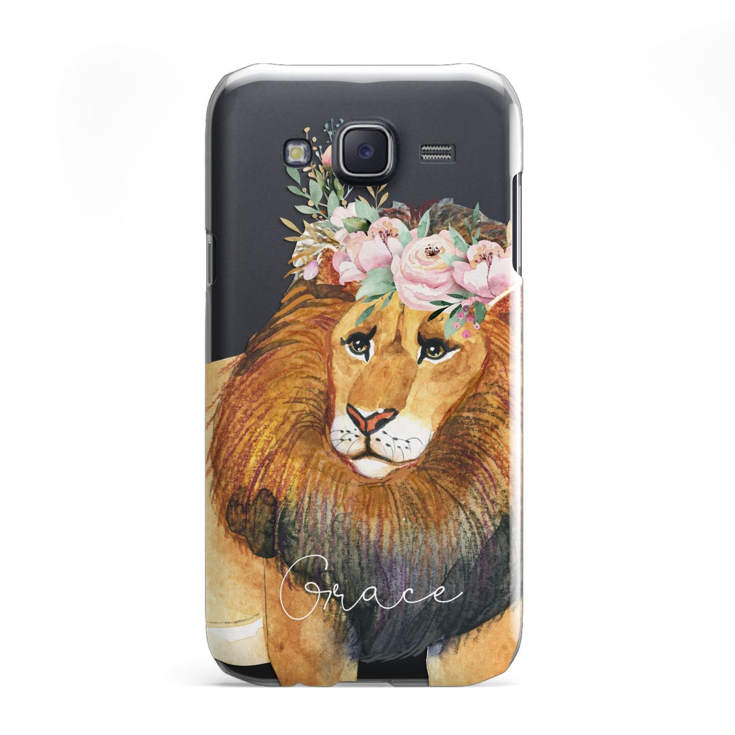 Personalised Lion Samsung Galaxy J5 Case