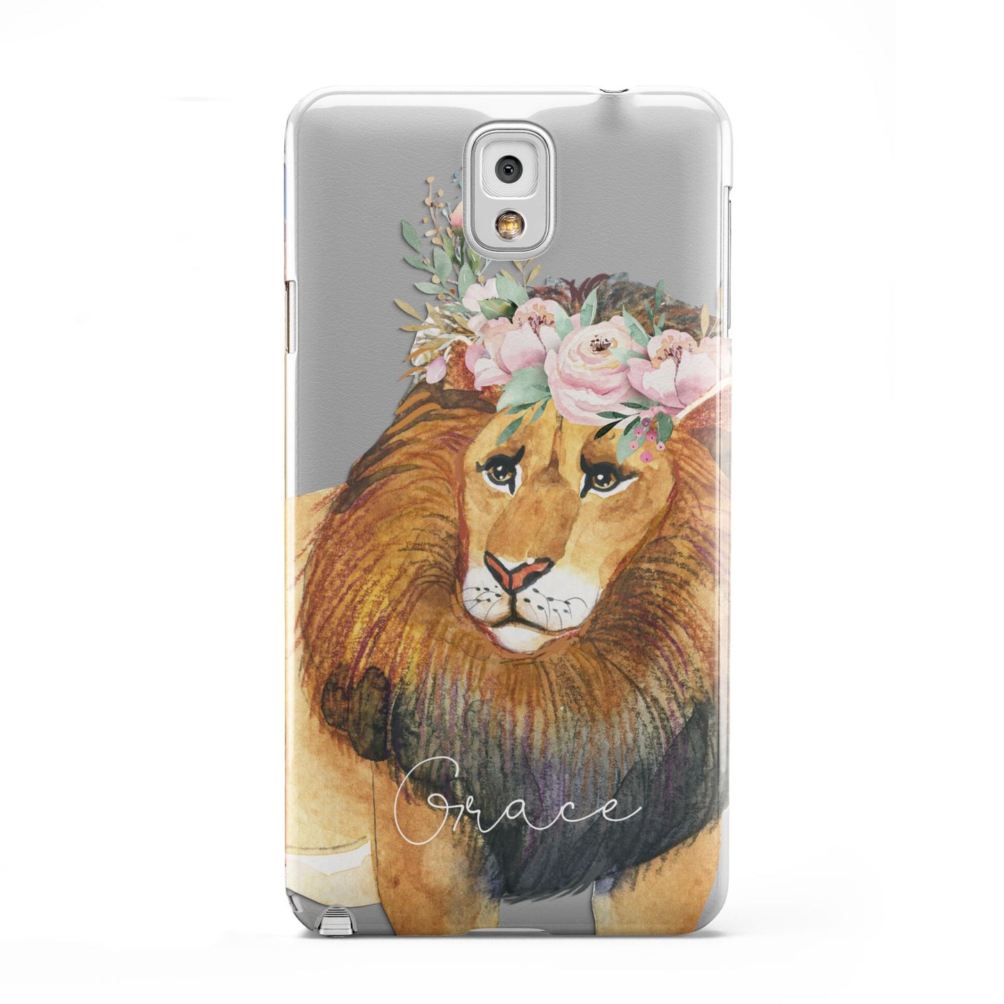 Personalised Lion Samsung Galaxy Note 3 Case