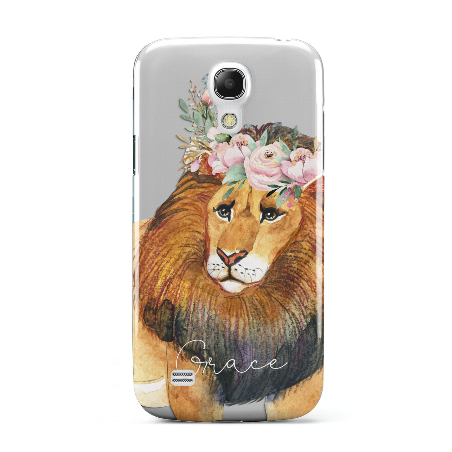 Personalised Lion Samsung Galaxy S4 Mini Case