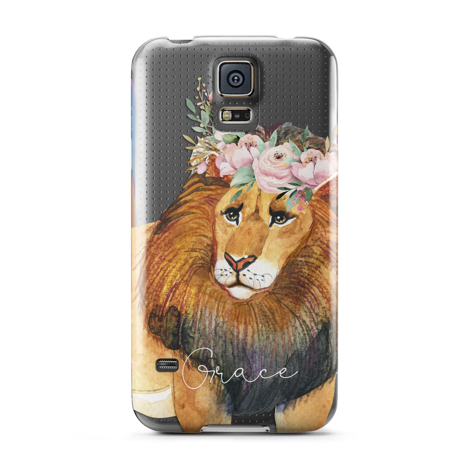 Personalised Lion Samsung Galaxy S5 Case