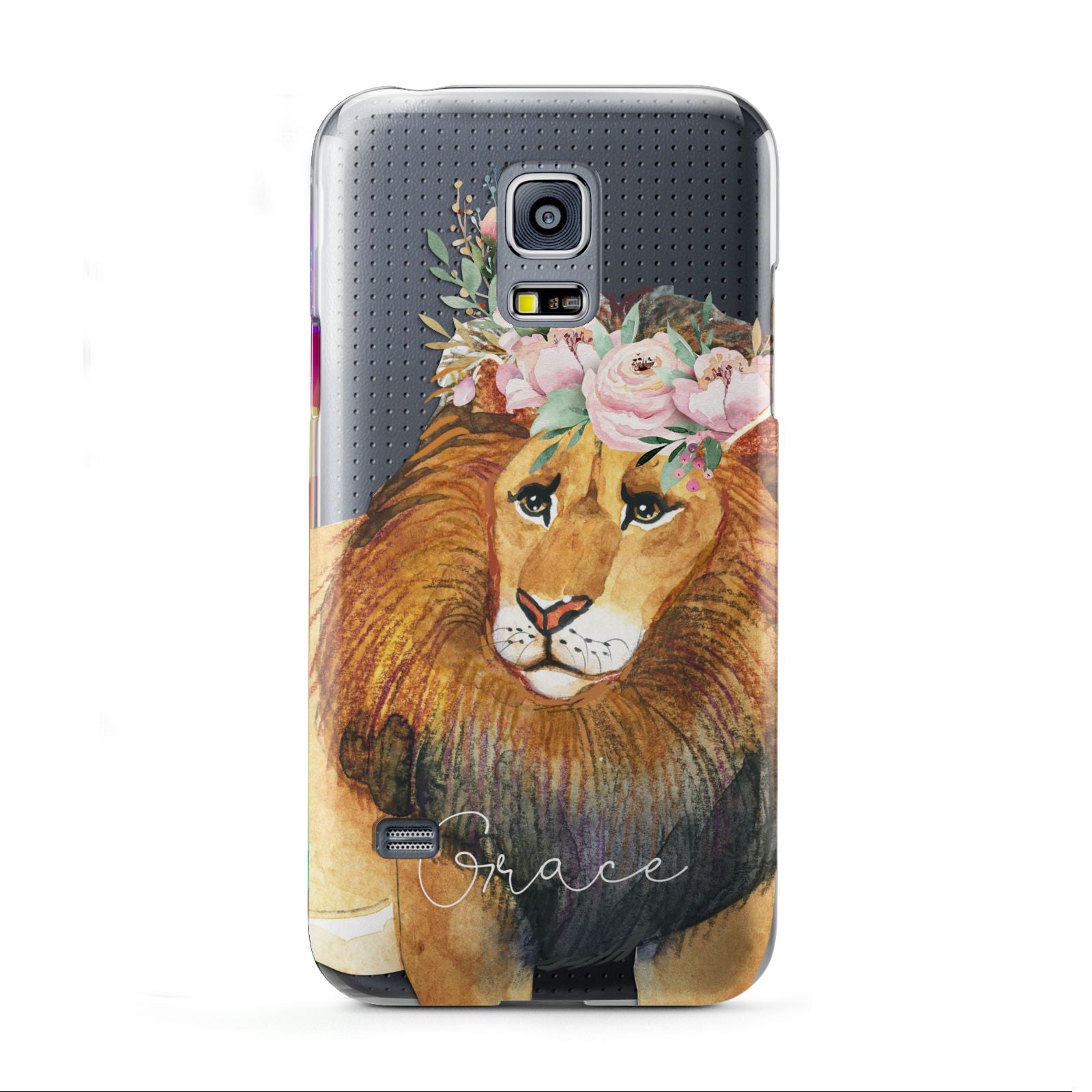 Personalised Lion Samsung Galaxy S5 Mini Case