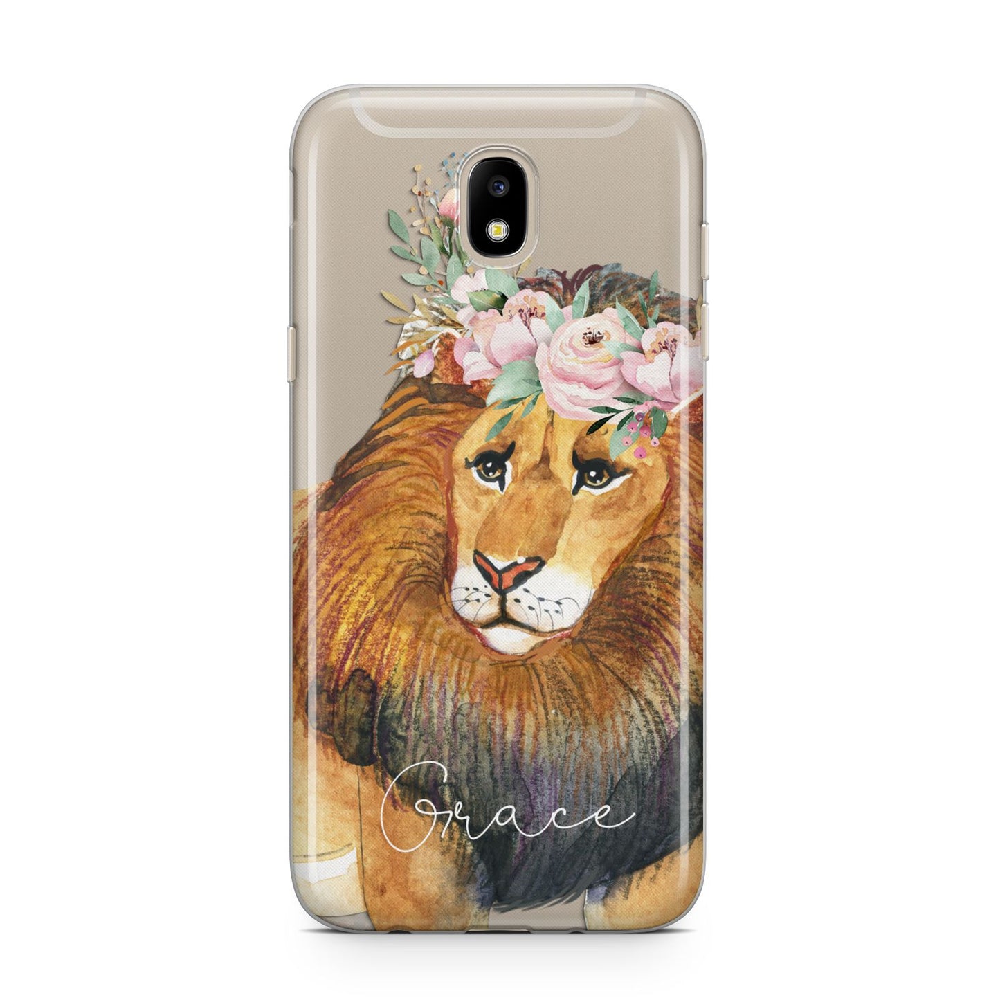 Personalised Lion Samsung J5 2017 Case