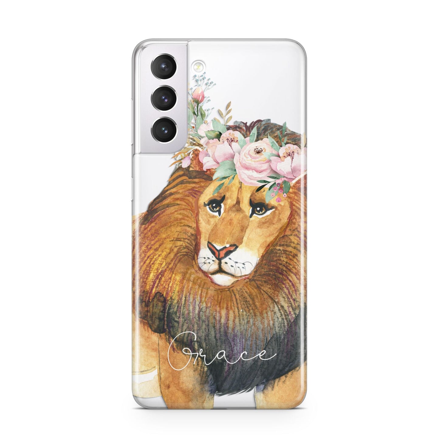 Personalised Lion Samsung S21 Case