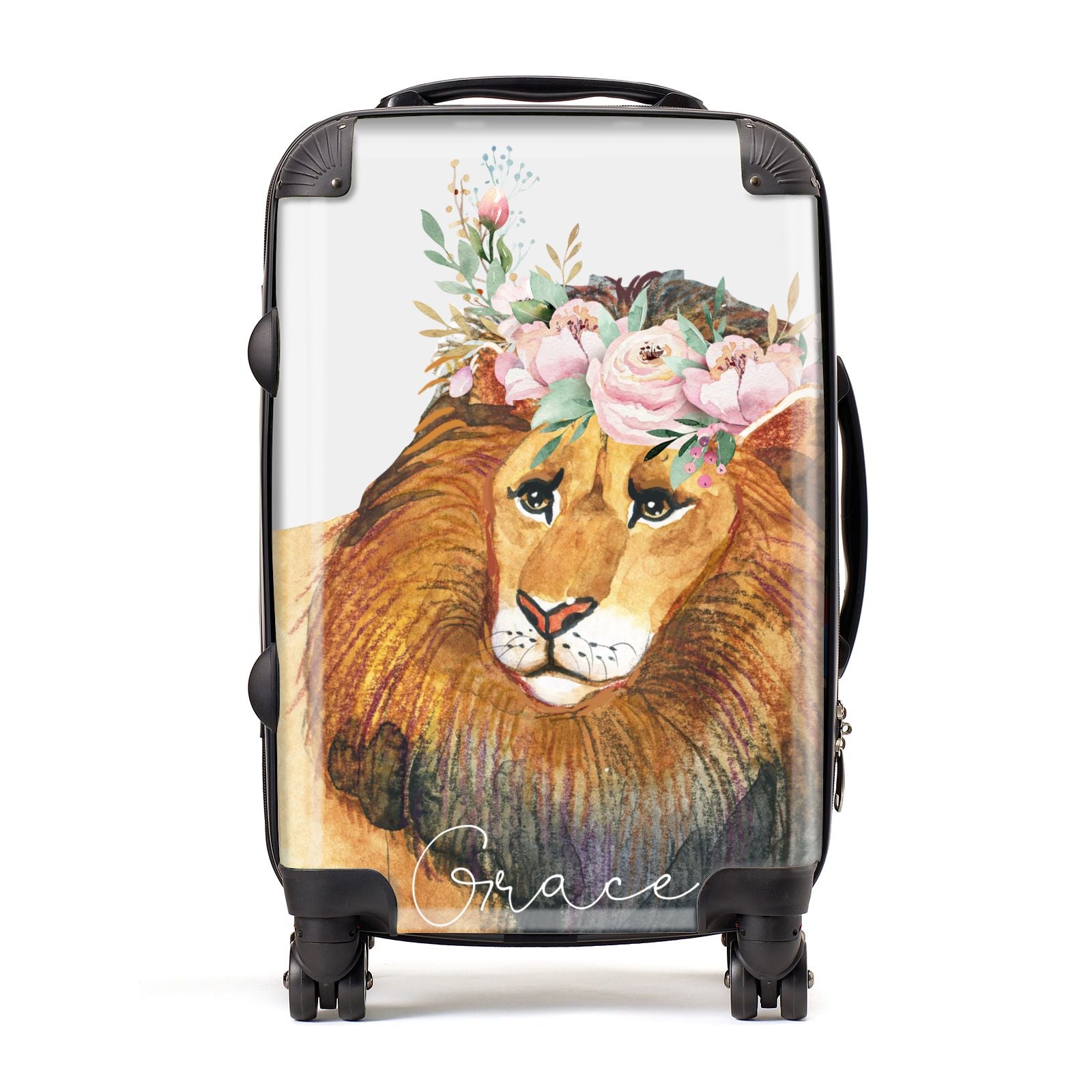 Personalised Lion Suitcase